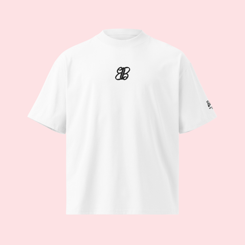 Barbie Signature Organic Oversized High Neck T-Shirt - Limited Edition - White