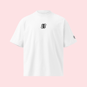 Barbie Signature Organic Oversized High Neck T-Shirt - Limited Edition - White