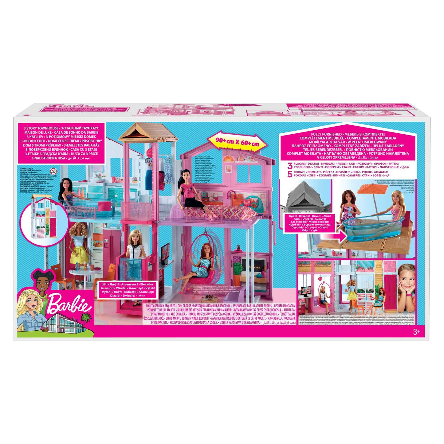 Barbie 3-Story Townhouse