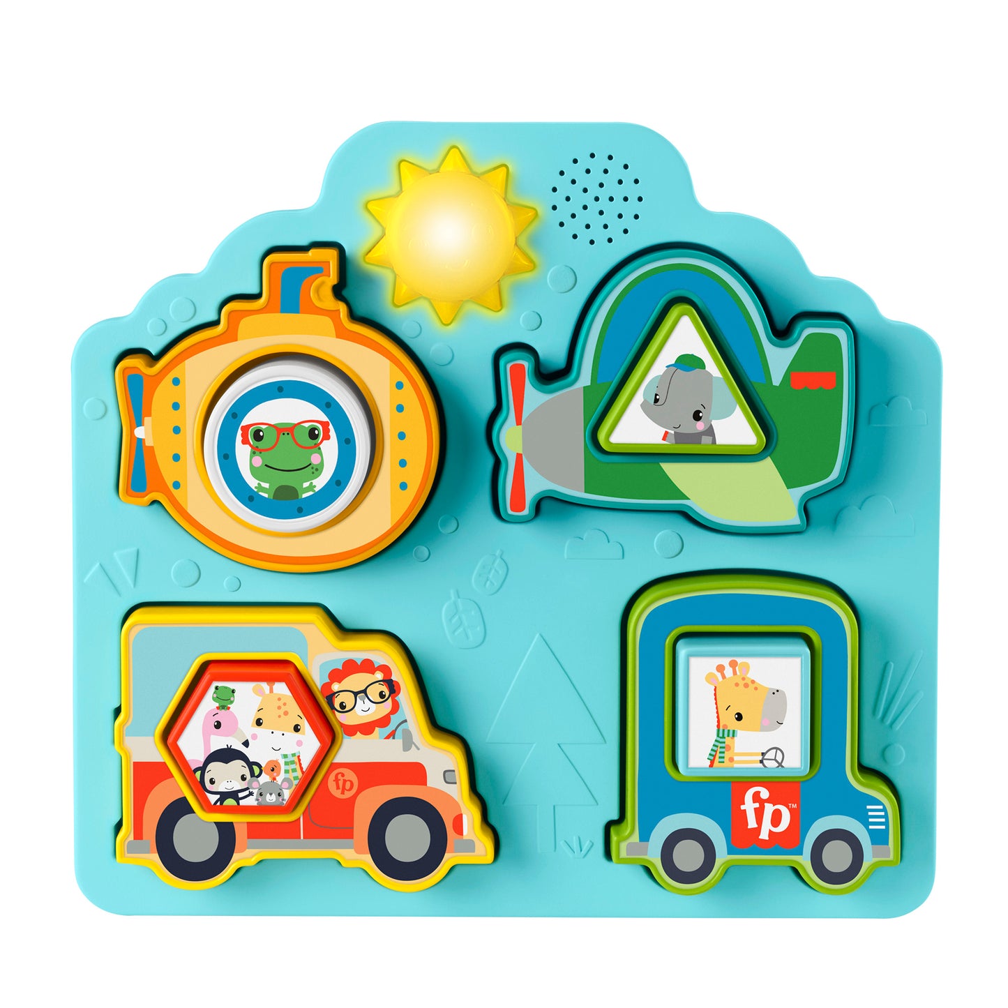 Fisher-Price Shapes & Sounds Vehicle Puzzle