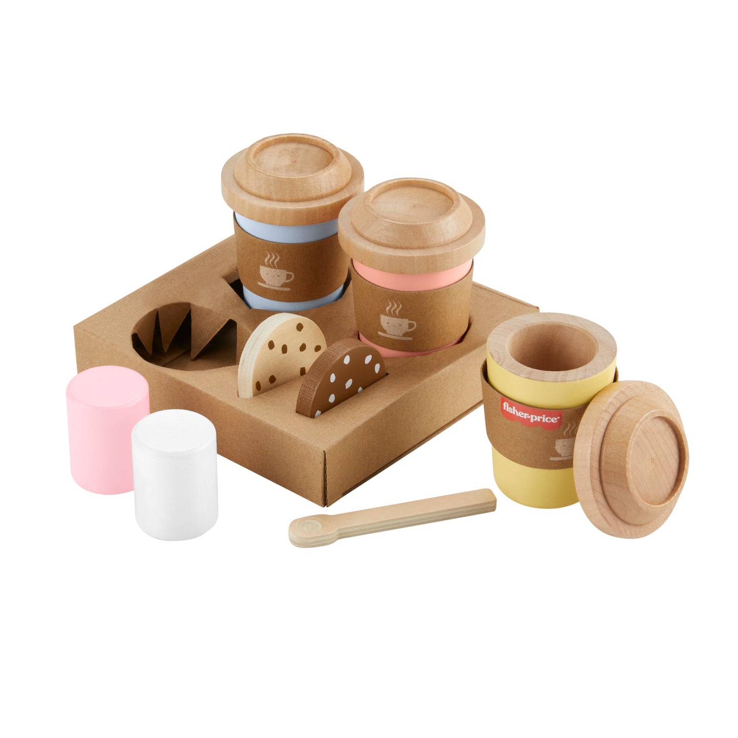 Fisher-Price Wooden Coffee To Go Set