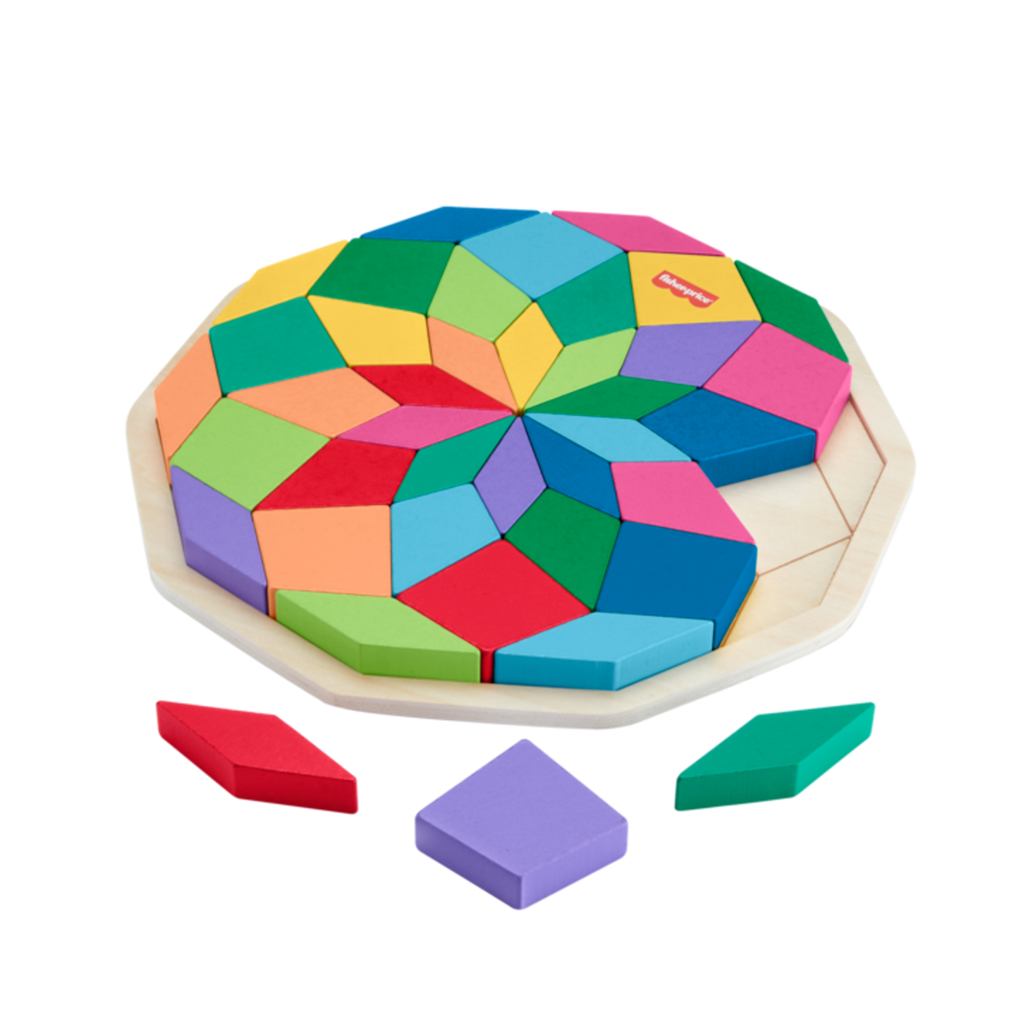 Fisher-Price Wooden Mandala Puzzle