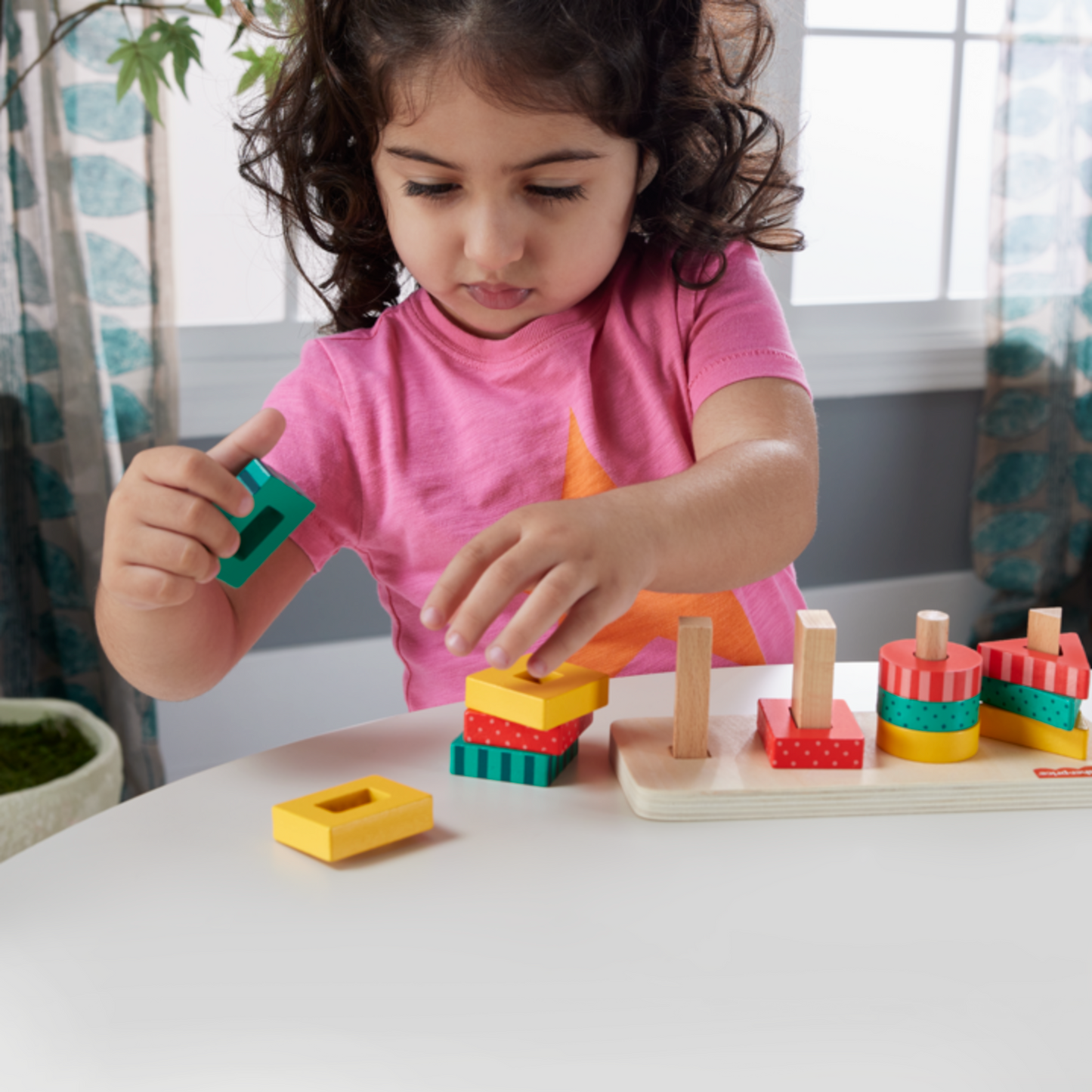 Fisher-Price Wooden Shape Stacker