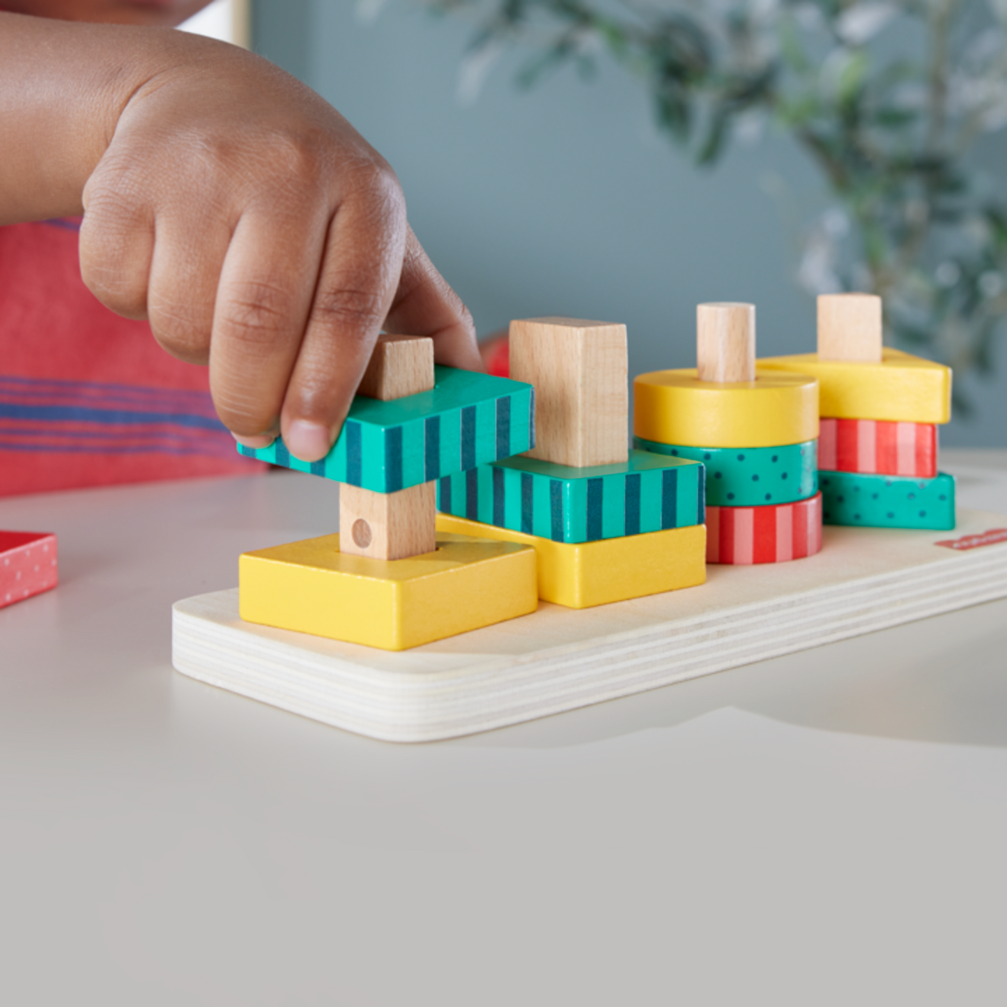 Fisher-Price Wooden Shape Stacker