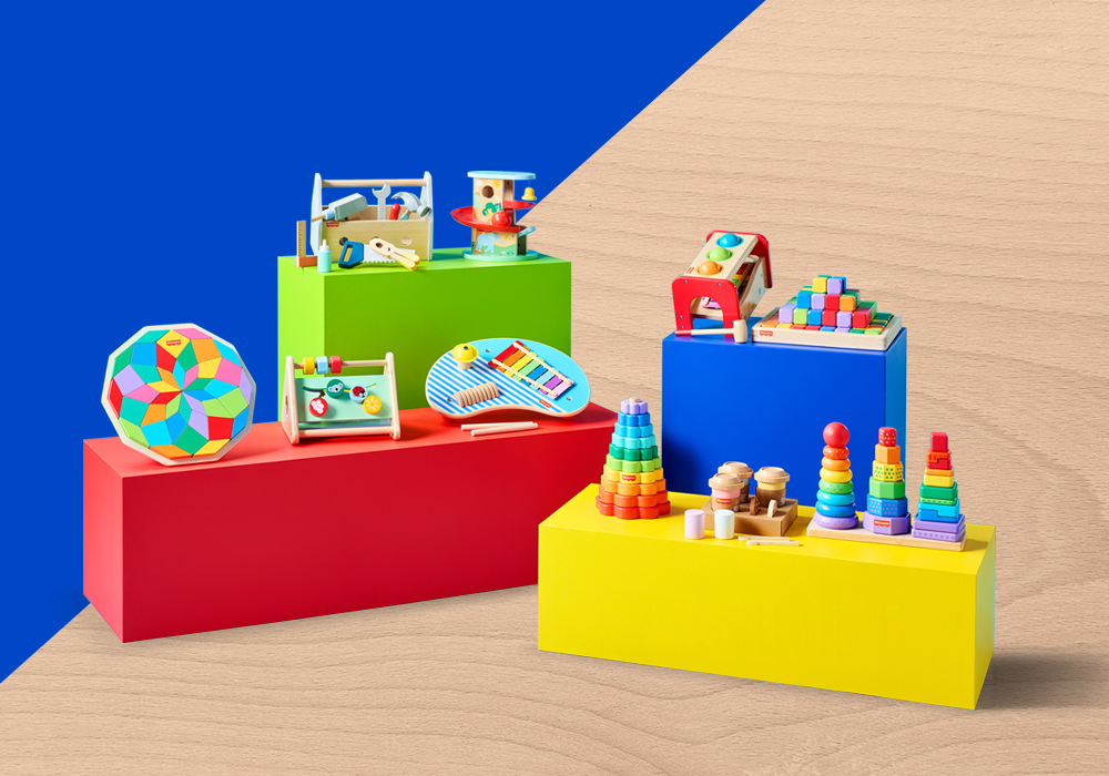 Fisher-Price Wooden Activity Triangle