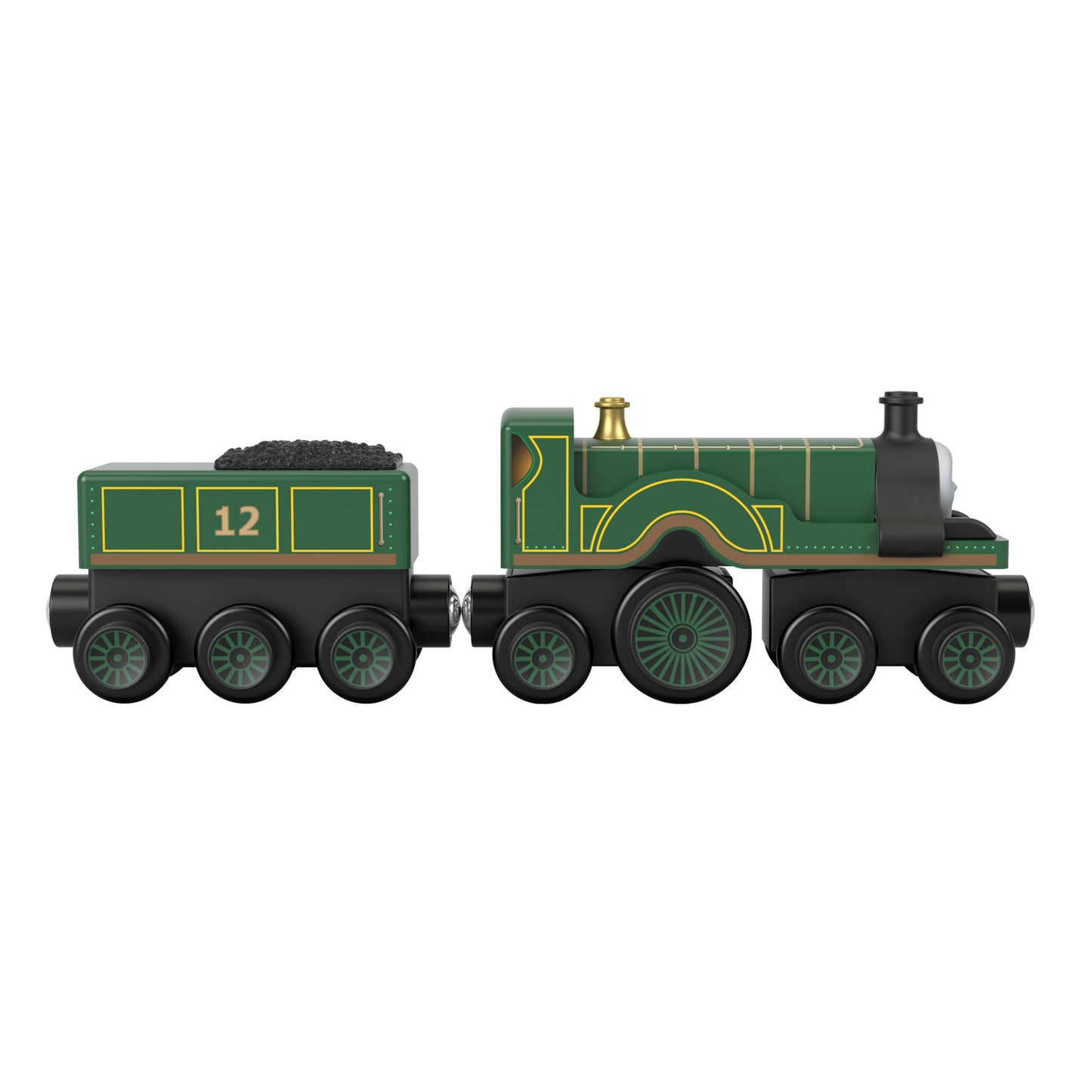 Fisher-Price Thomas & Friends Wooden Railway Emily Engine and Coal-Car