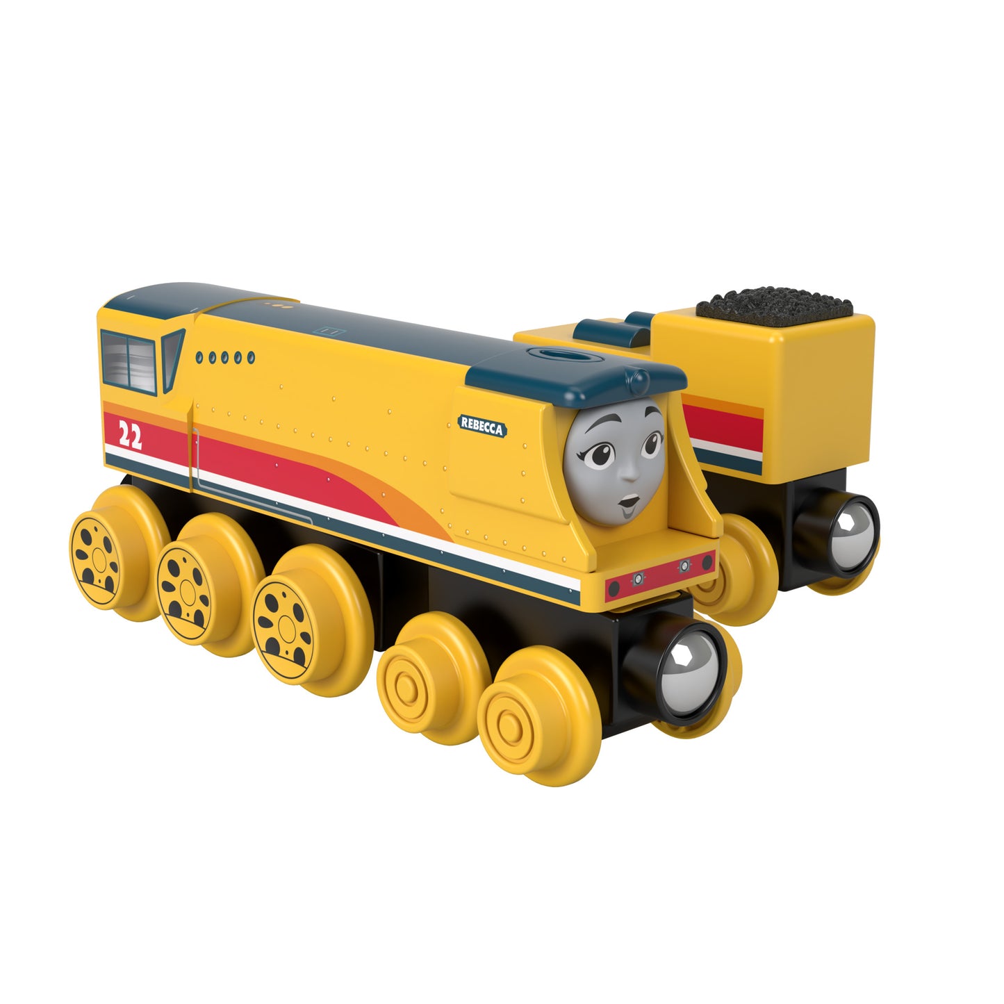 Fisher-Price Thomas & Friends Wooden Railway Rebecca Engine and Coal-Car