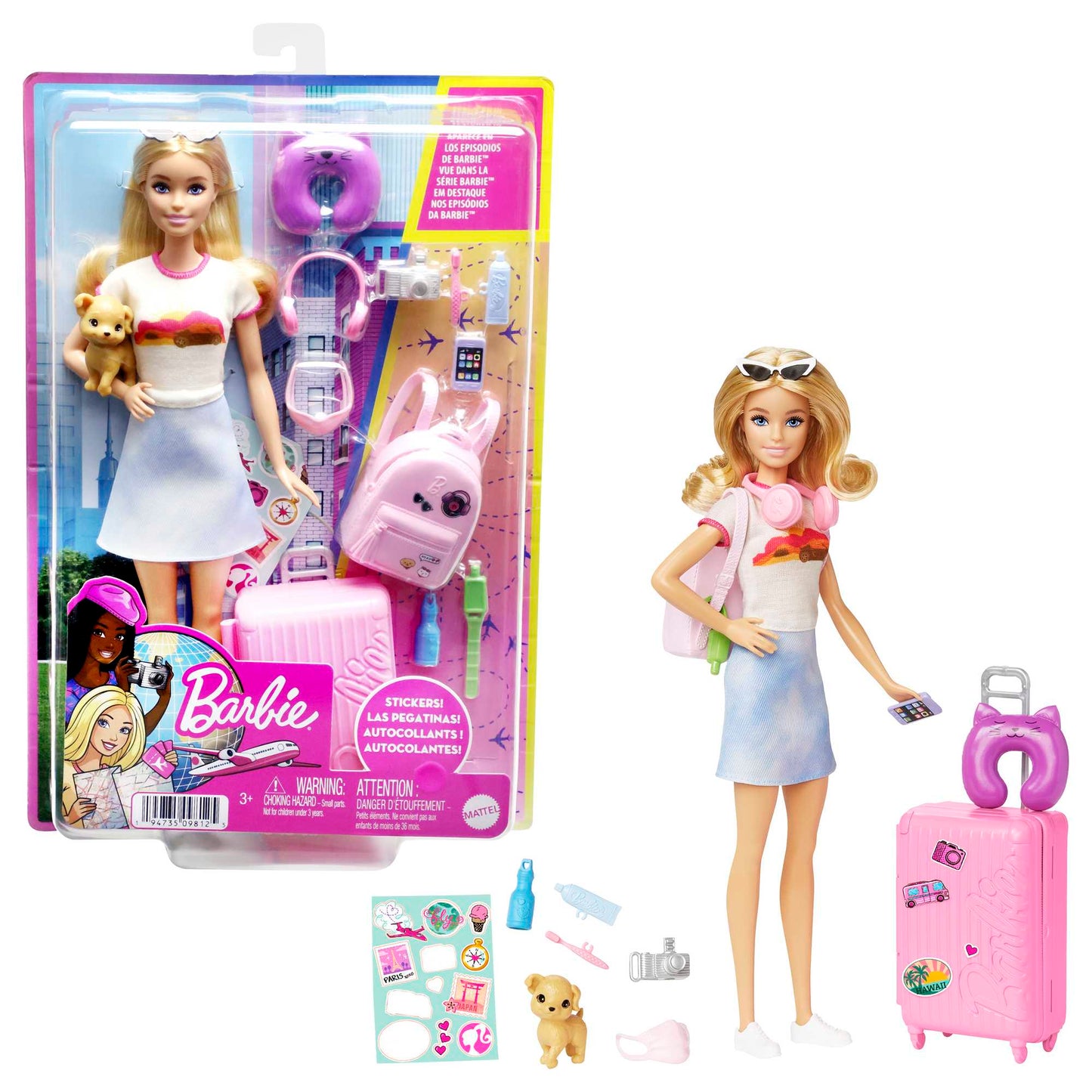 Bundle: Barbie Dream Camper & Travel Friends