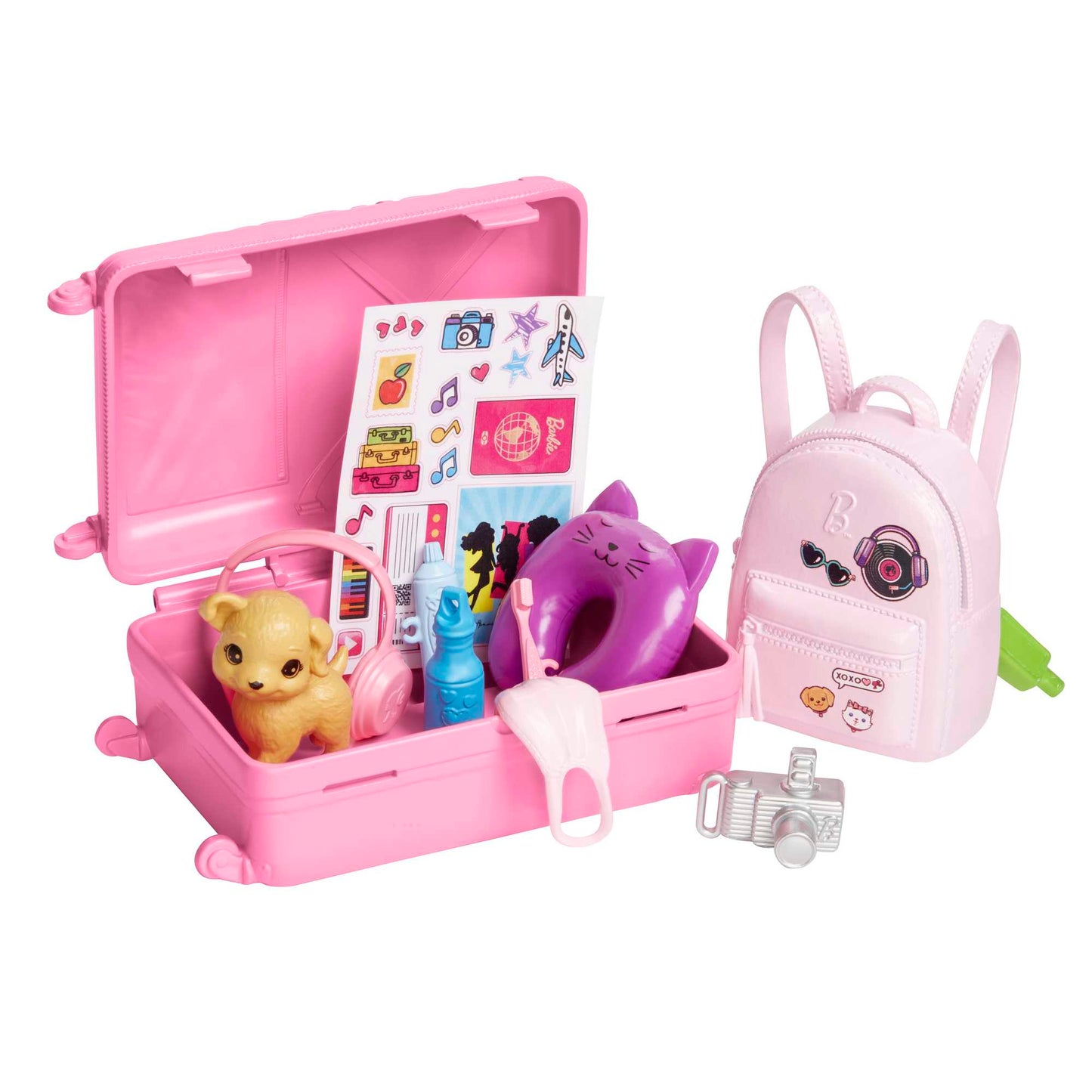 Bundle: Barbie Dream Camper & Travel Friends