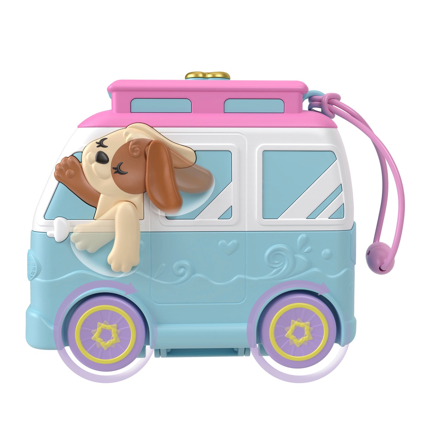 Polly Pocket Seaside Puppy Ride compact