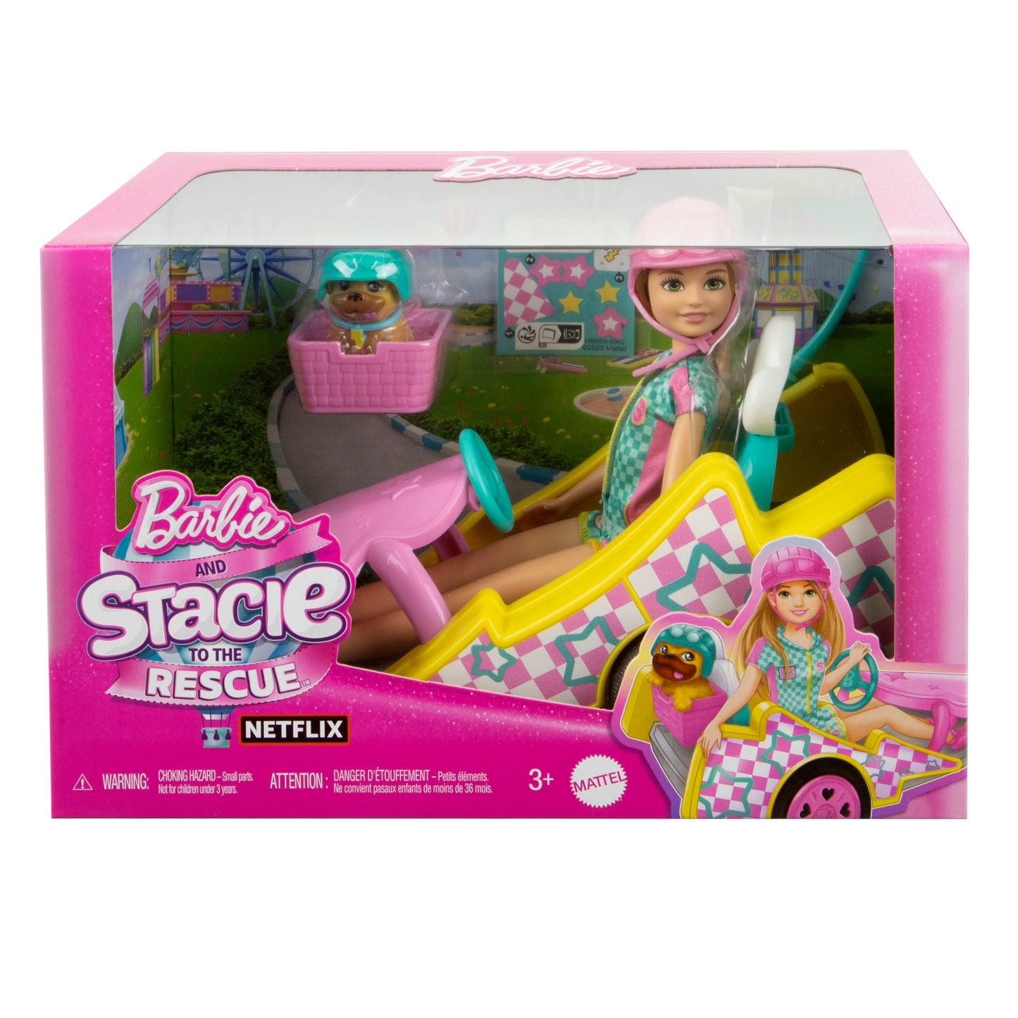 Barbie Stacie Doll with Go-Kart Car