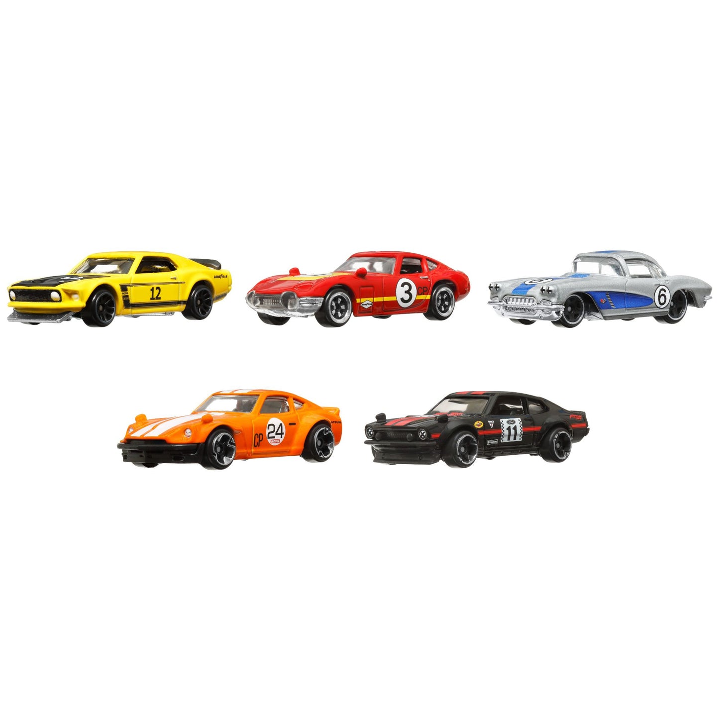Hot Wheels 1:64 Scale Die-Cast Vintage Racing Club Car, Assorted