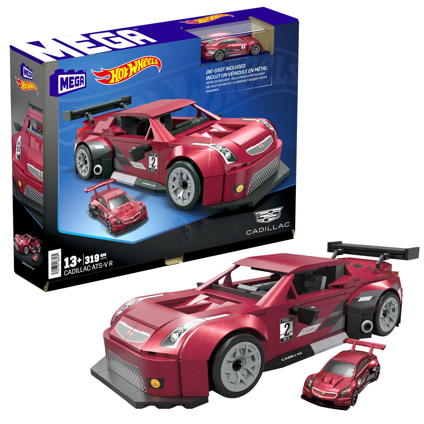 MEGA Showcase Hot Wheels Cadillac ATS-V R