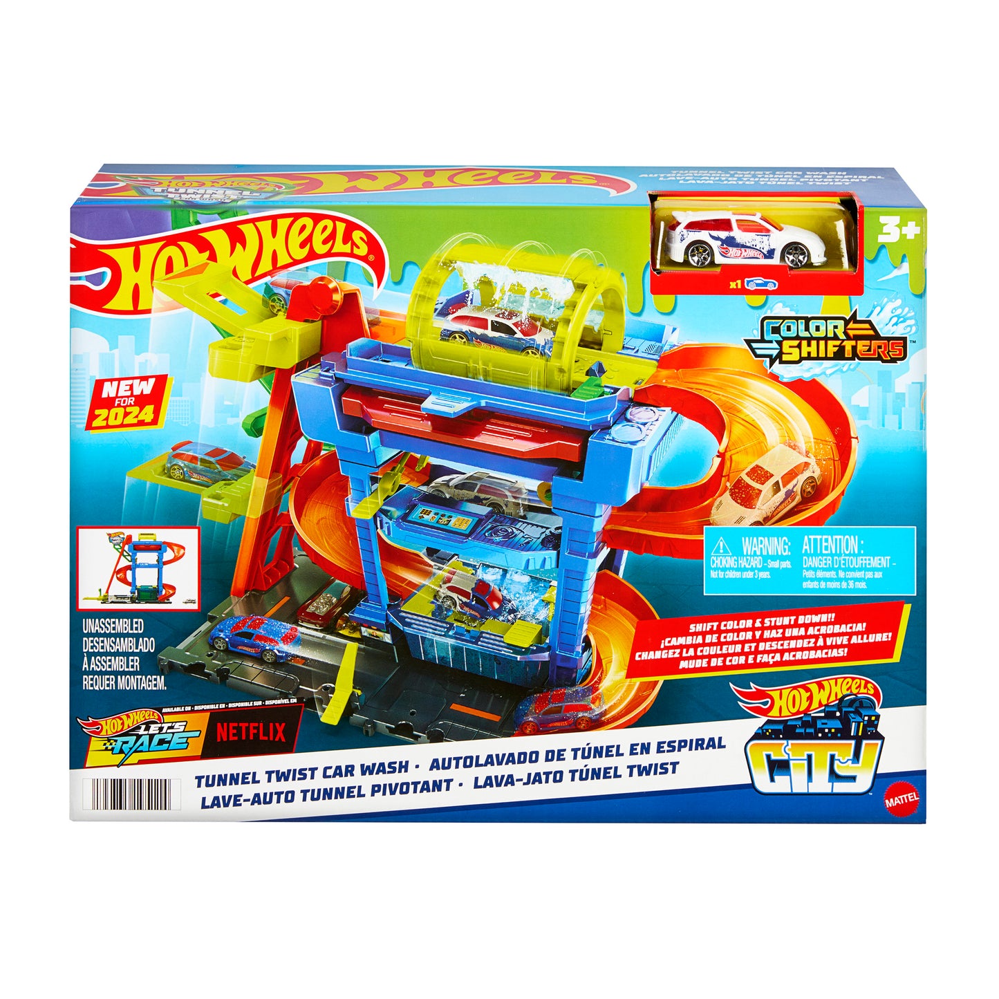 Hot Wheels Tunnel Twist Car Wash