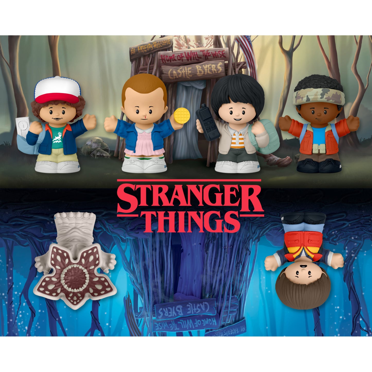 Little People Collector Stranger Things Castle Byers Special Edition Set