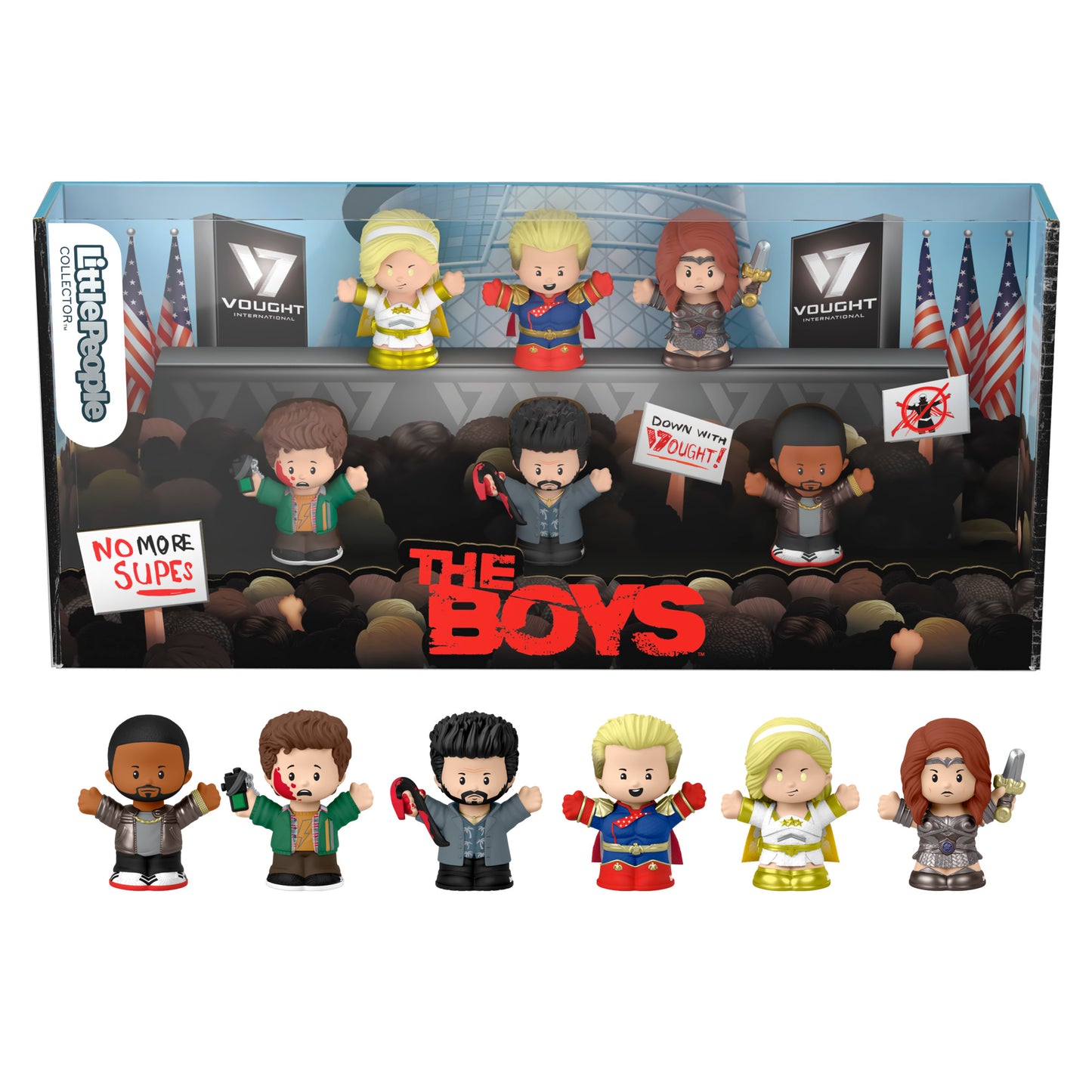 Little People Collector The Boys Special Edition Set For Adults & Fans, 6 Figures