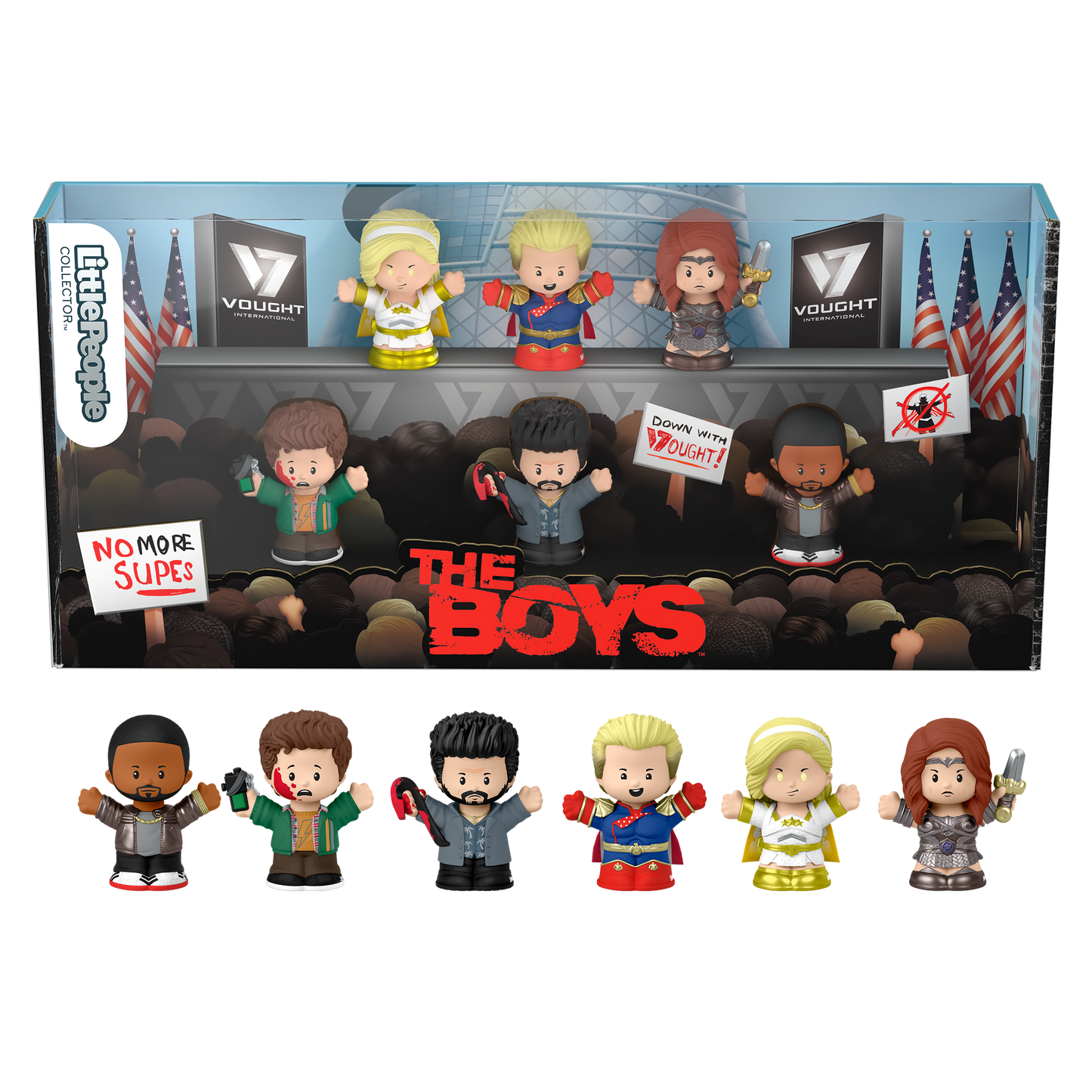 Little People Collector The Boys Special Edition Set For Adults & Fans, 6 Figures