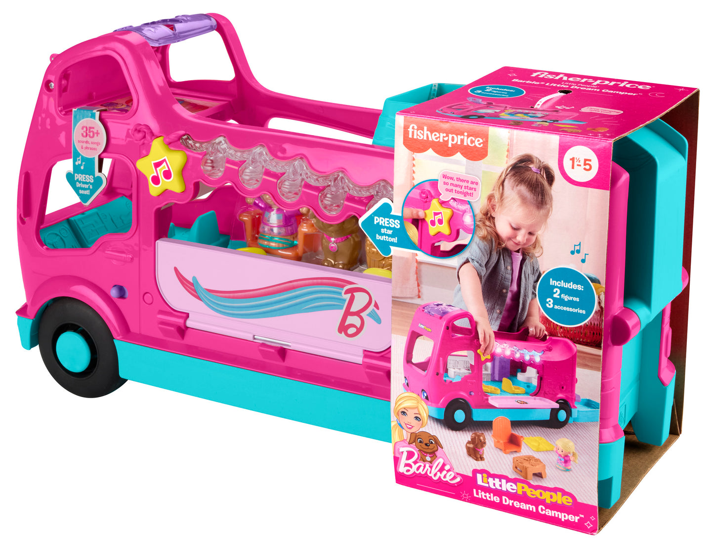 Barbie Little Dreamcamper by Little People