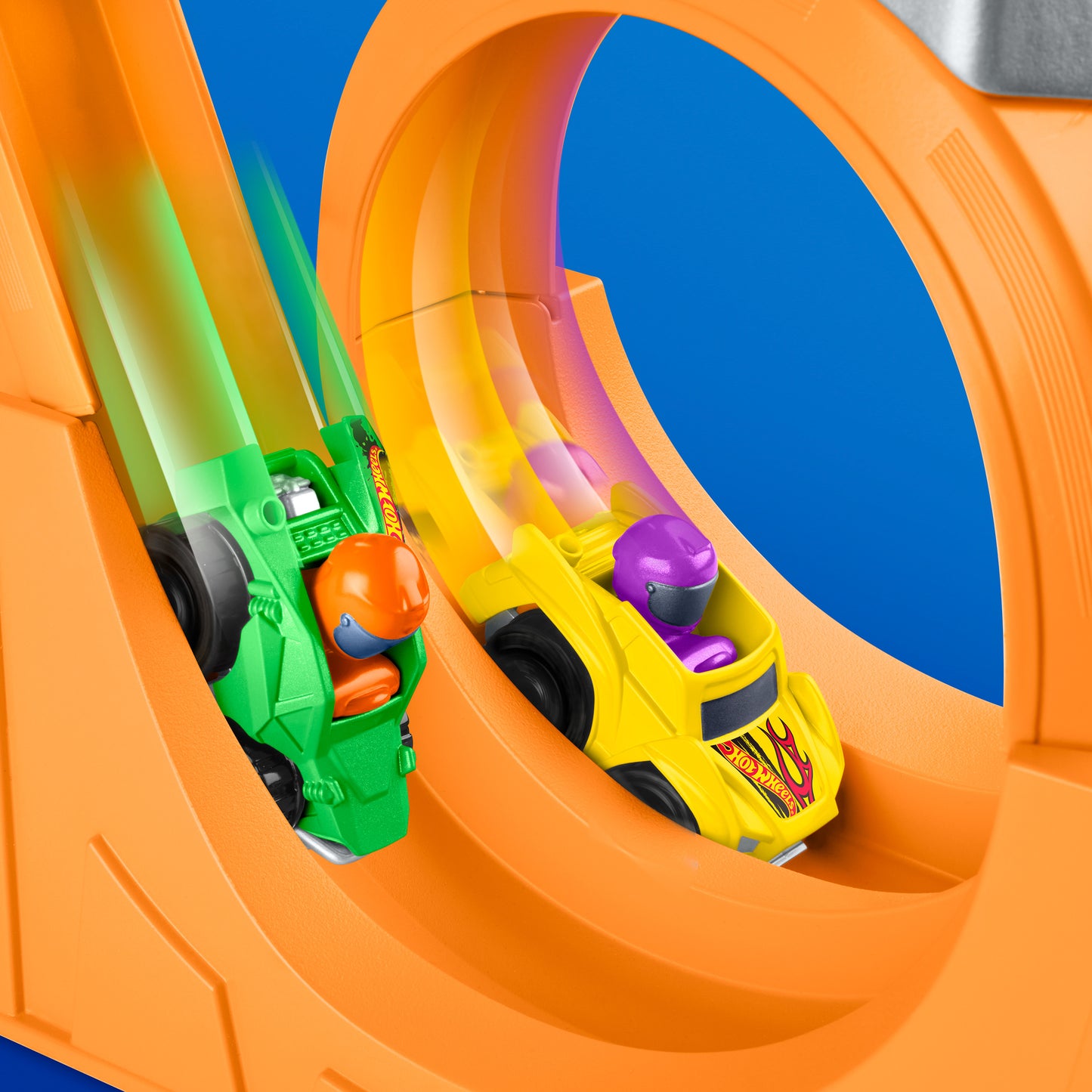 Hot Wheels Spiral Stunt Speedway by Little People