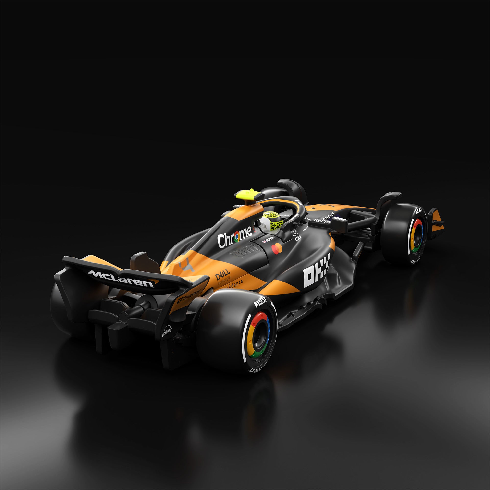 山*一様 Hot Wheels F1 Ferrari McLaren Jorda Hot Wheels® F1® Series: McLaren Formula 1® Team MCL38 Car #4