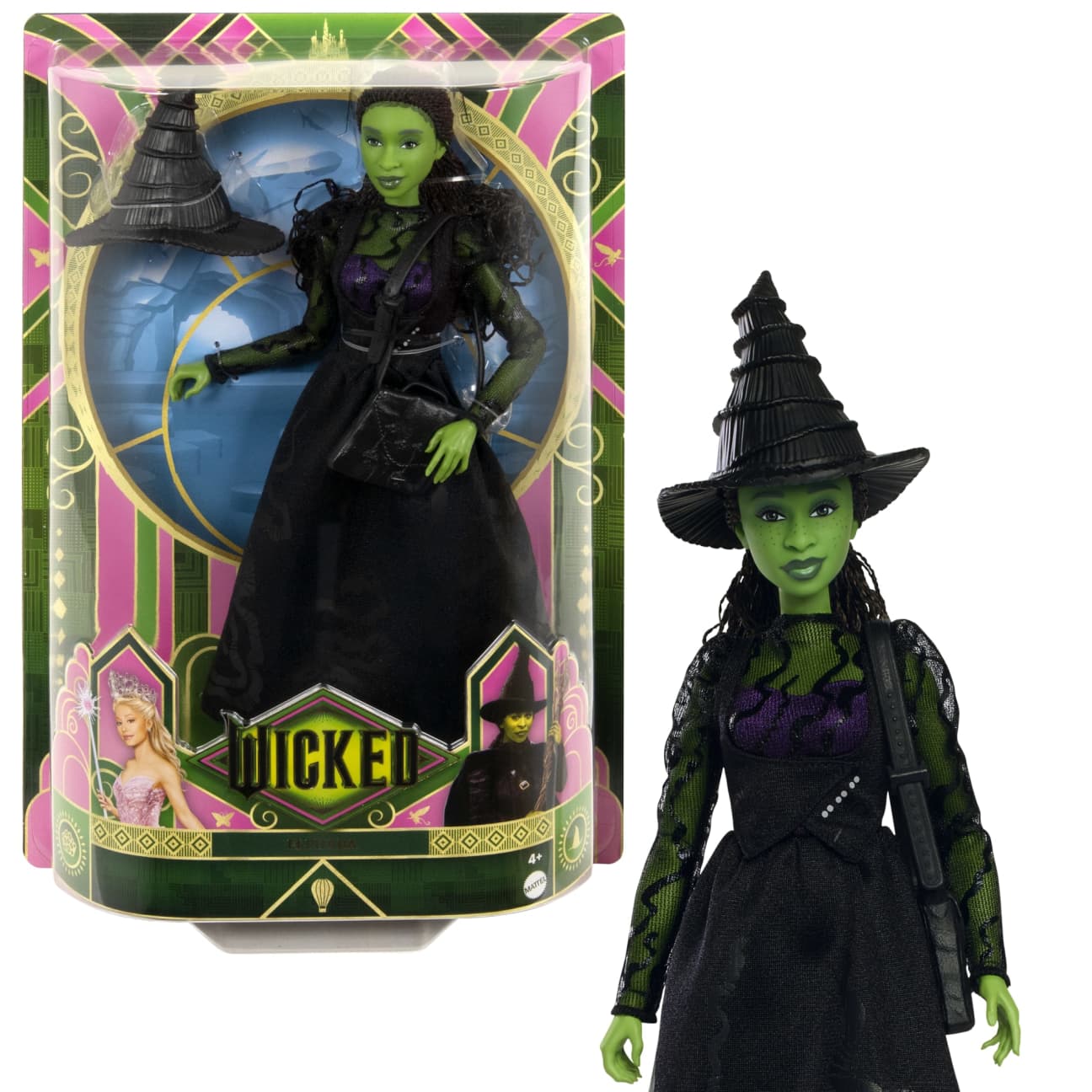 Wicked Elphaba Fashion Doll with Removable Fashions & Accessories