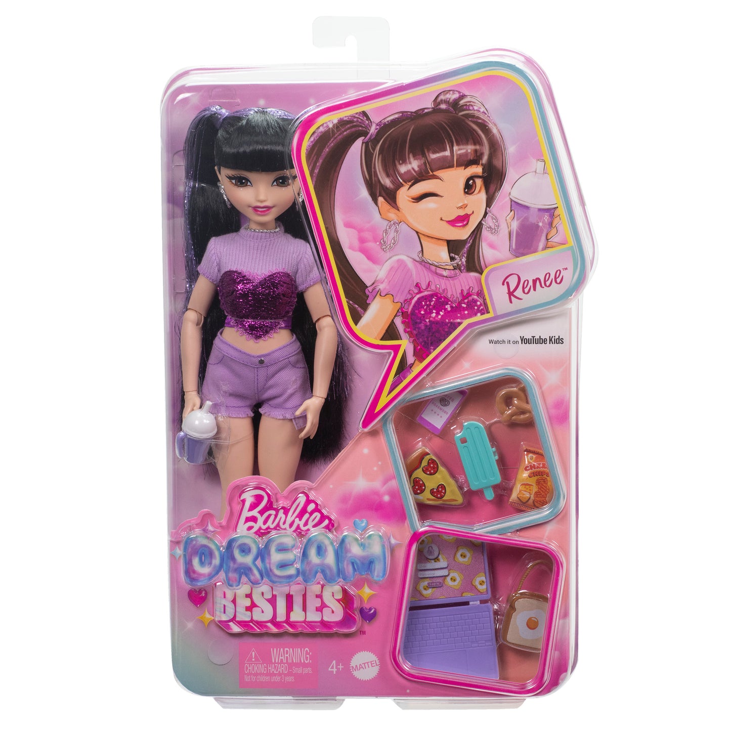 Barbie Dream Besties Renee  Doll and Accessories