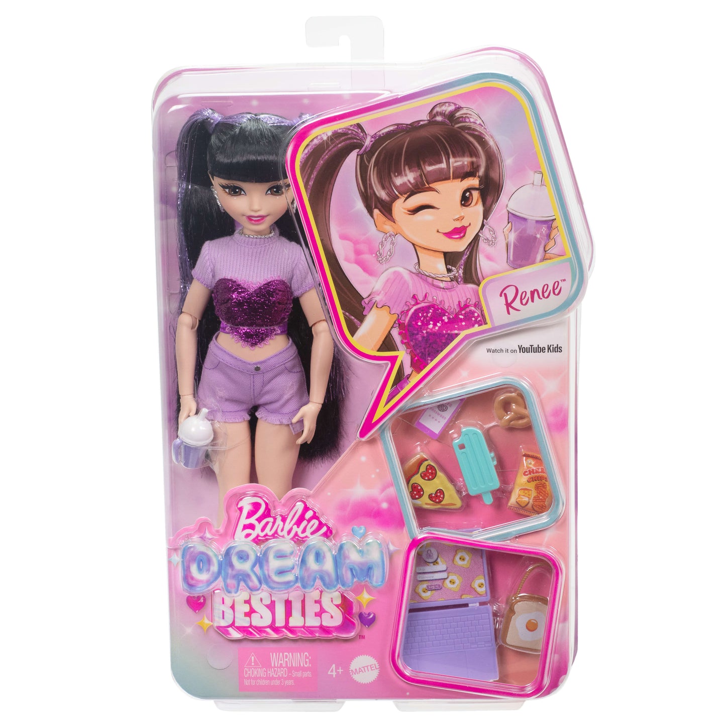 Bundle: Barbie Dream Besties 3 Pack - Daisy, Ken & Renee Doll