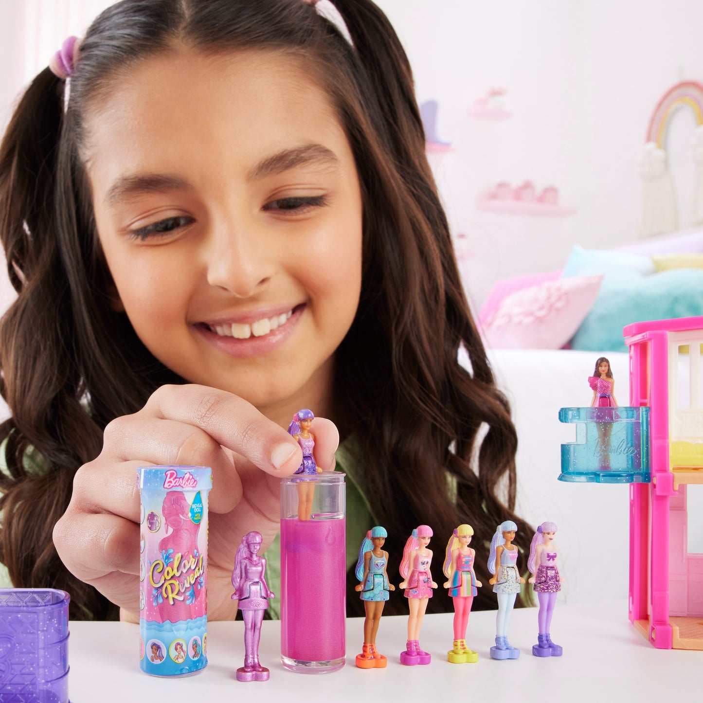 Barbie Mini BarbieLand Colour Reveal Dolls, Assorted