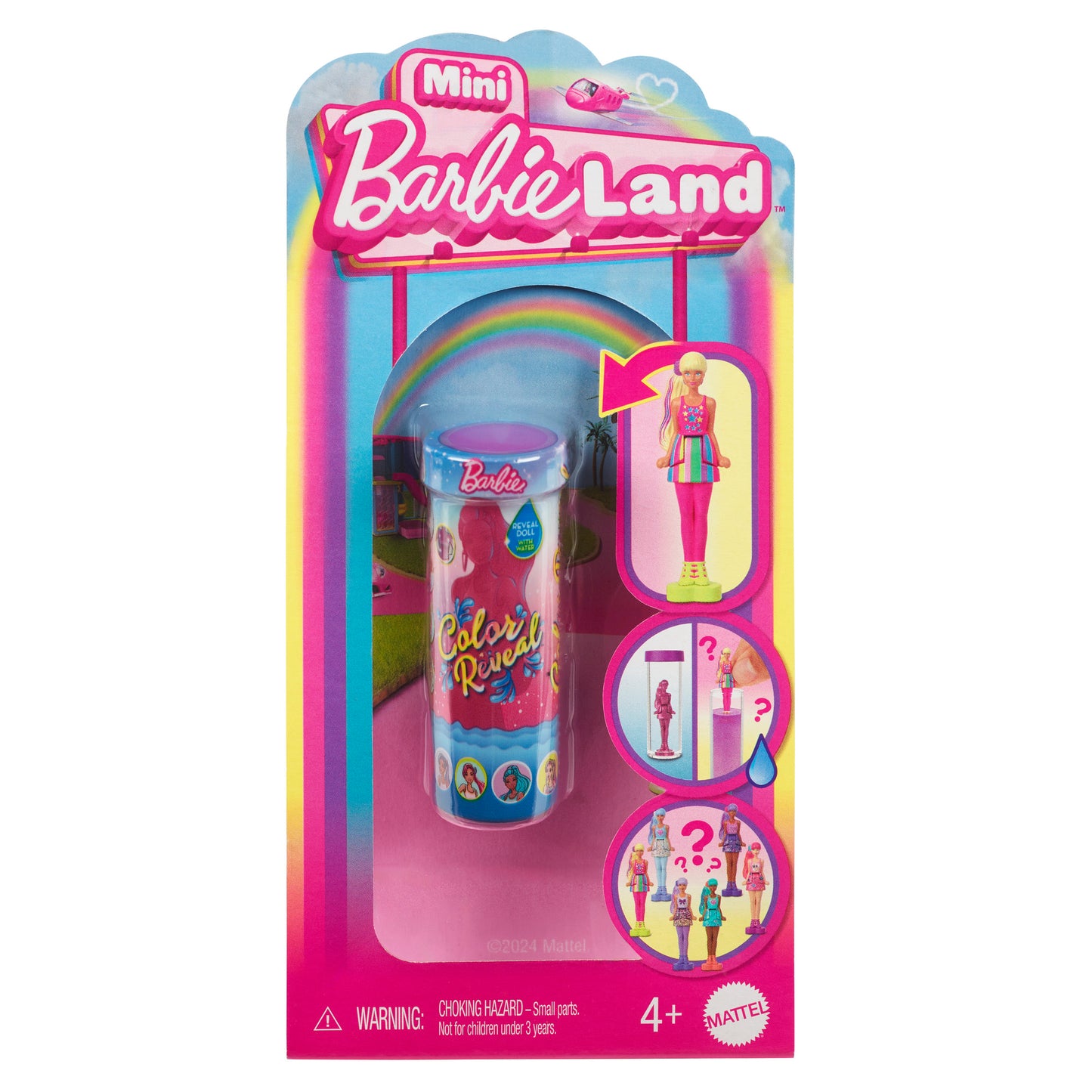 Barbie Mini BarbieLand Colour Reveal Dolls, Assorted