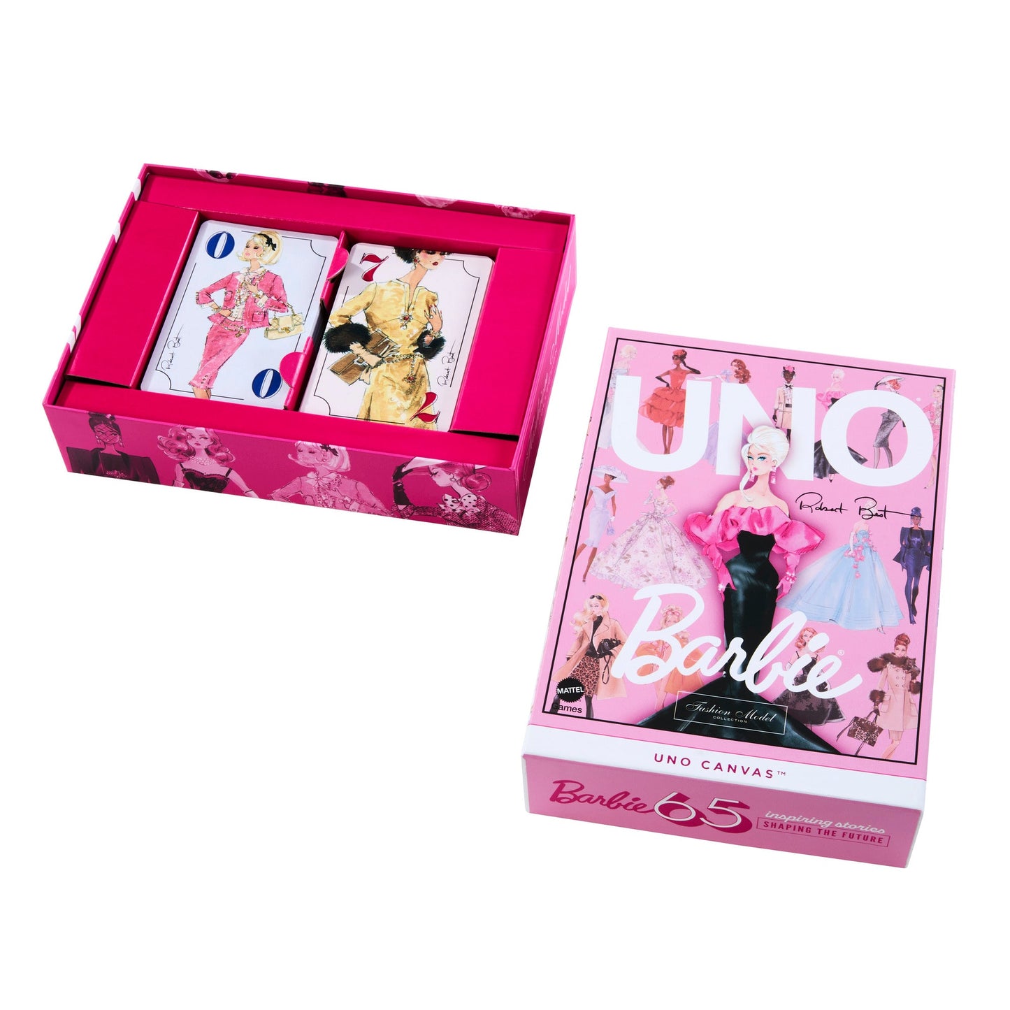 Bundle: Ultimate Uno Canvas Barbie & Uno Show 'Em No Mercy