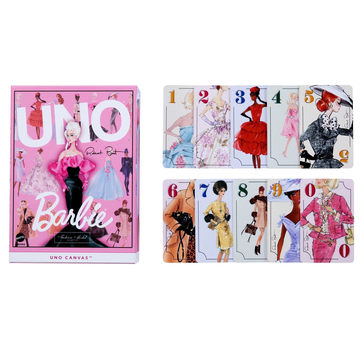 Bundle: Ultimate Uno Canvas Barbie & Uno Show 'Em No Mercy