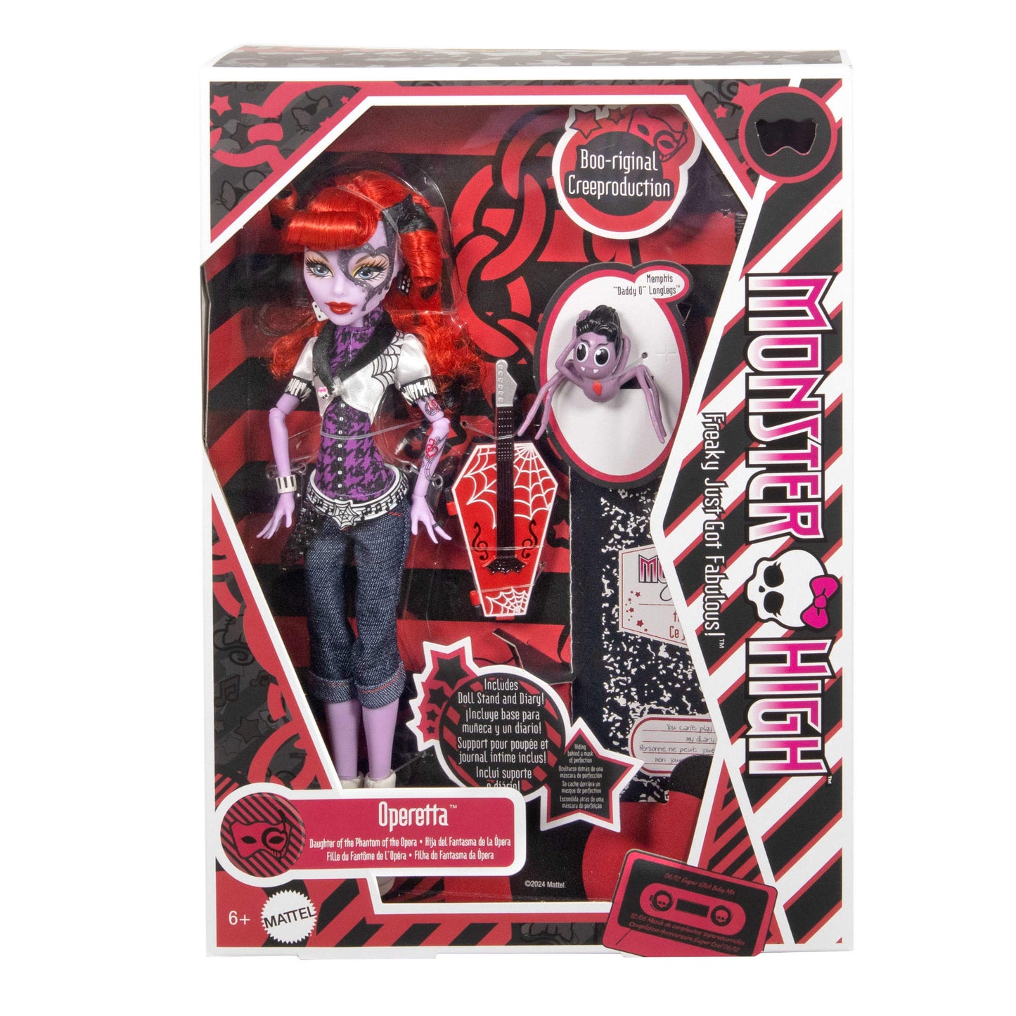 Monster High Boo-Riginal Creeproduction Operetta Doll