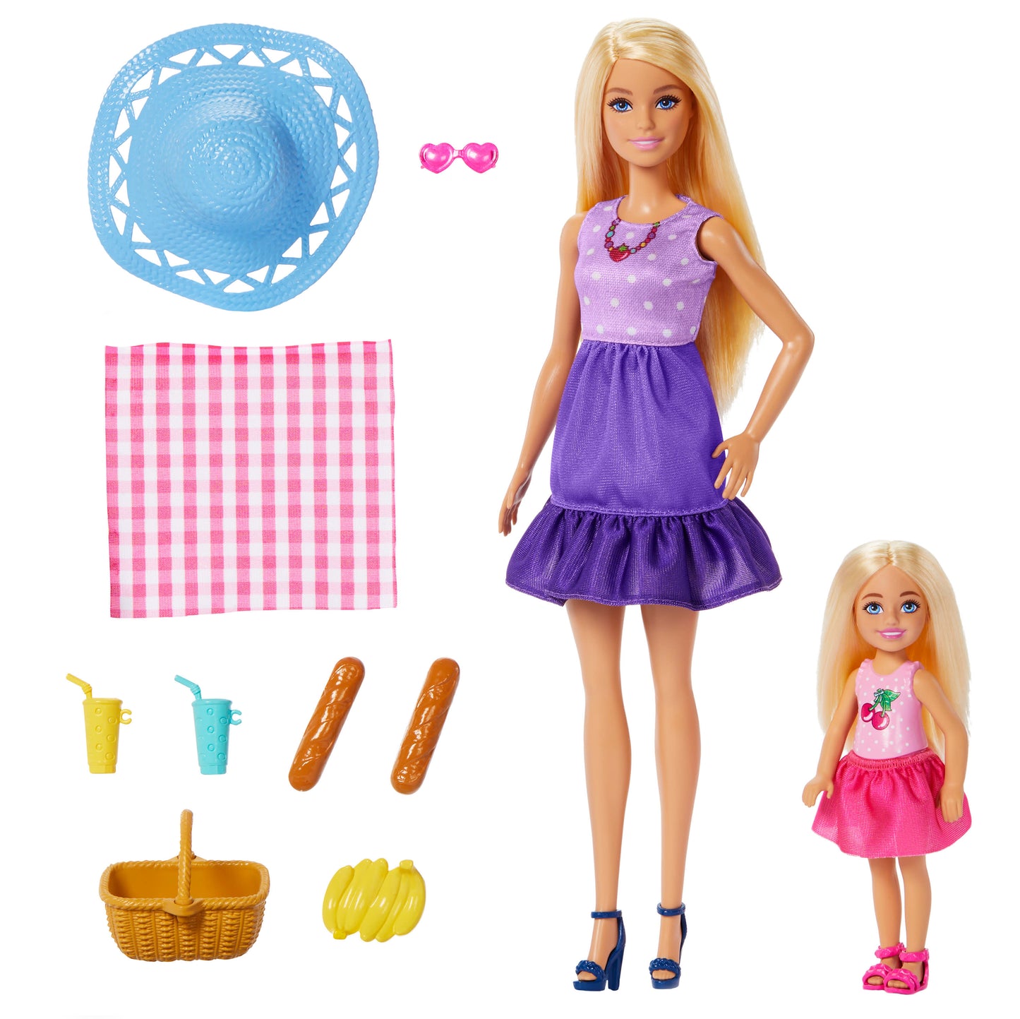 Barbie Family & Friends Dolls & Accessories, Picnic-Themed Playset