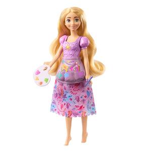 Disney Princess 2-in-1 Stories Rapunzel Fashion Doll with 2 Snap-On Bodices