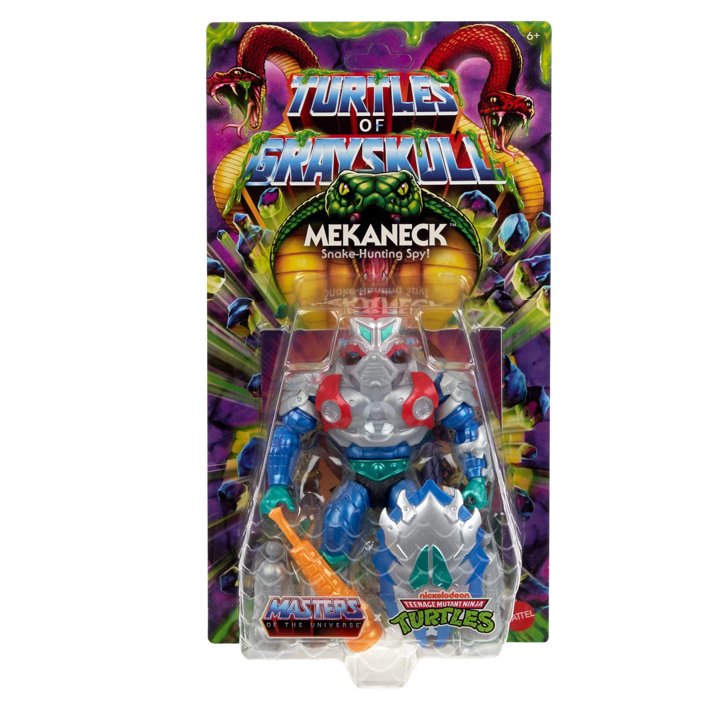 Masters of Universe Origins Turtles of Grayskull Mekaneck Action Figure