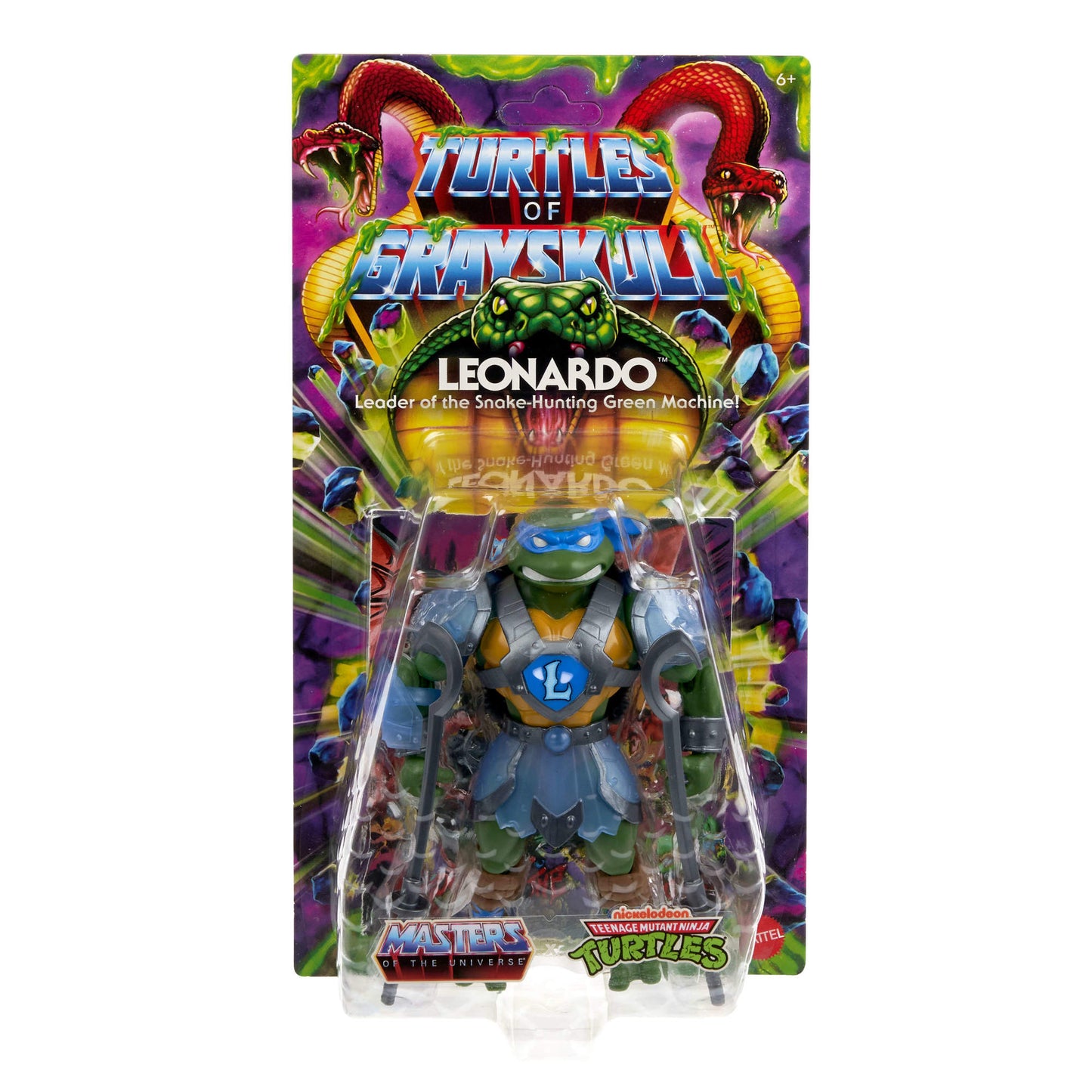 Masters of Universe Origins Turtles of Grayskull Leonardo Action Figure