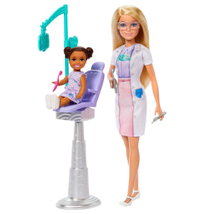 Barbie Dentist Doll with Blonde Fashion Doll