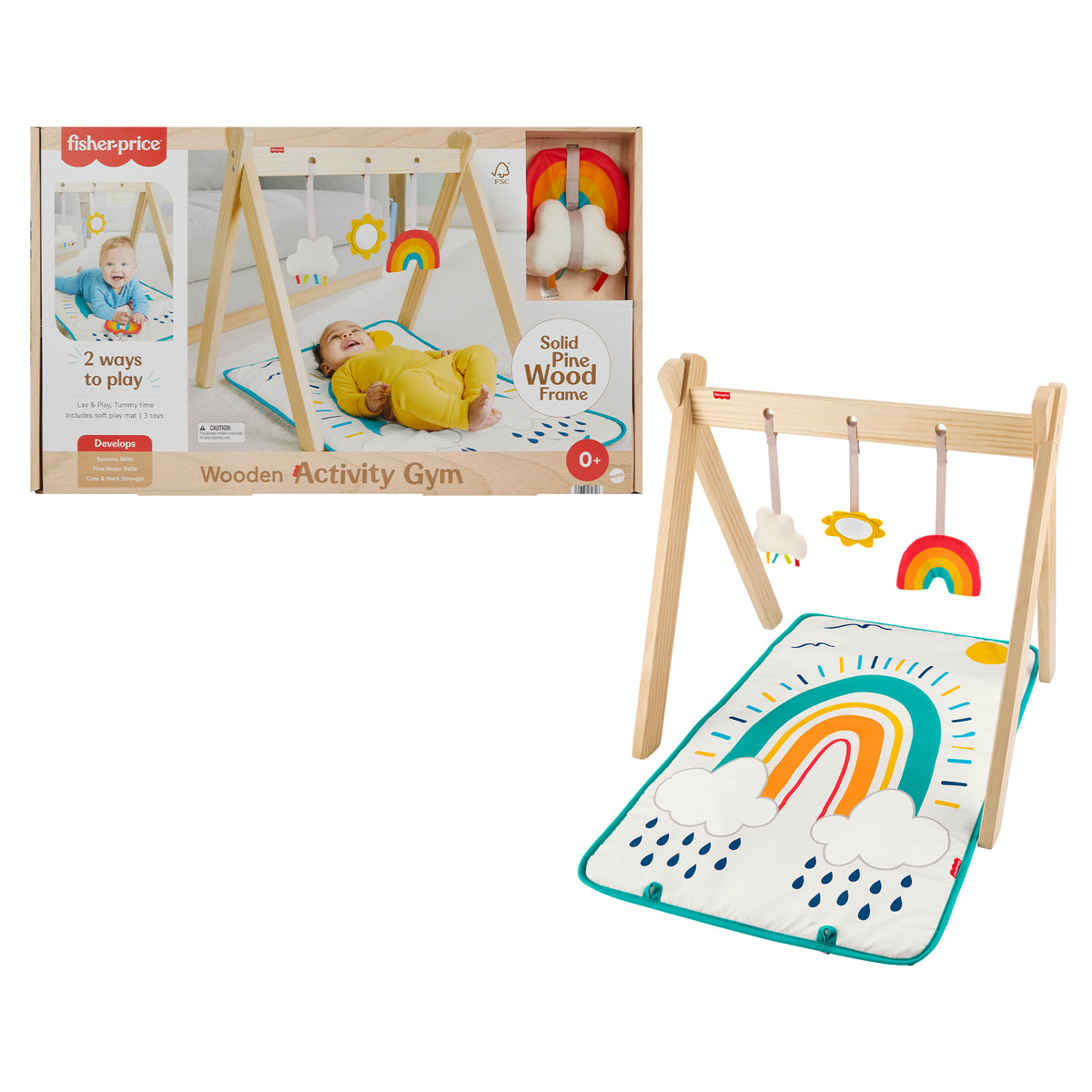Fisher-Price Wooden Activity Gym