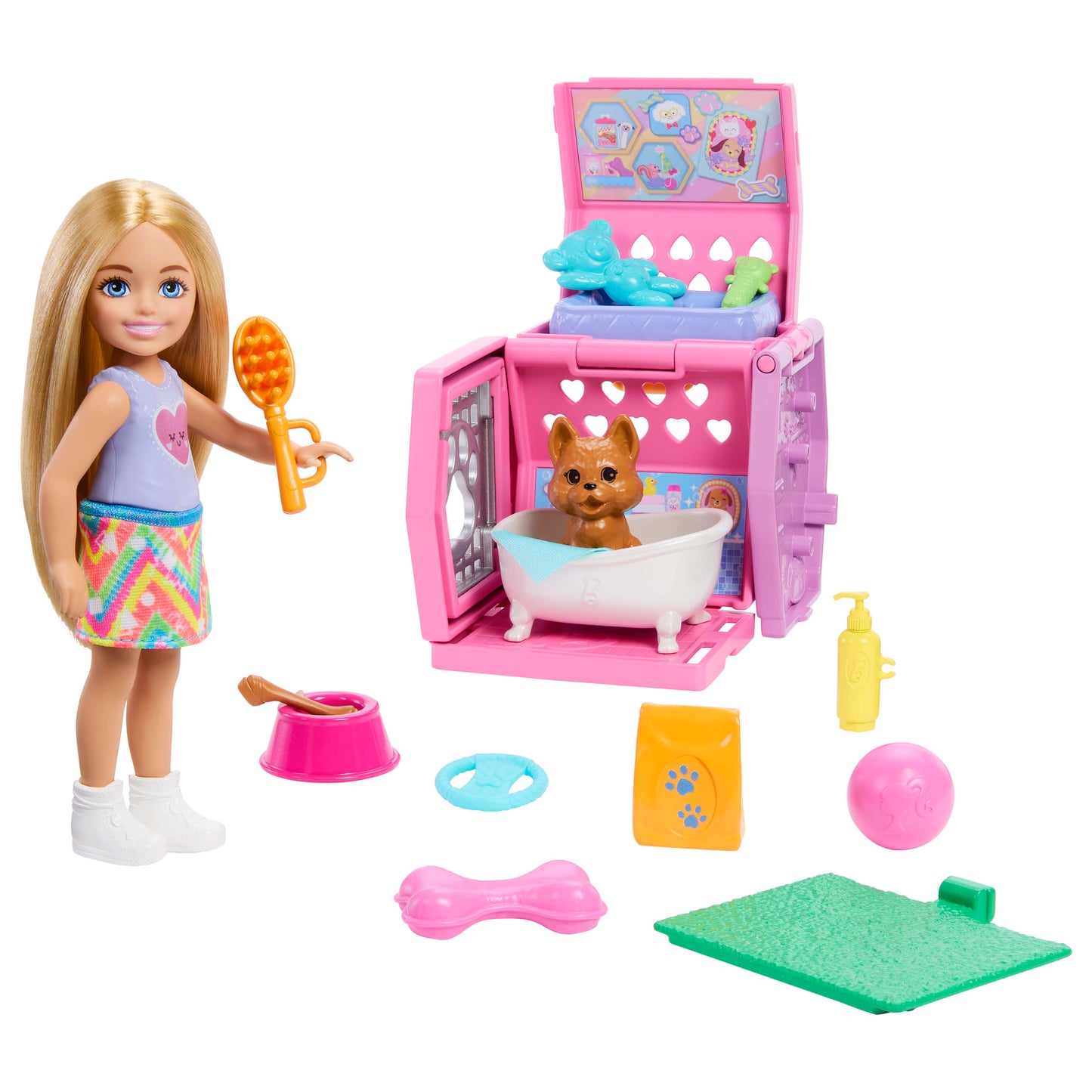 Barbie Chelsea Puppy Carrier Playset