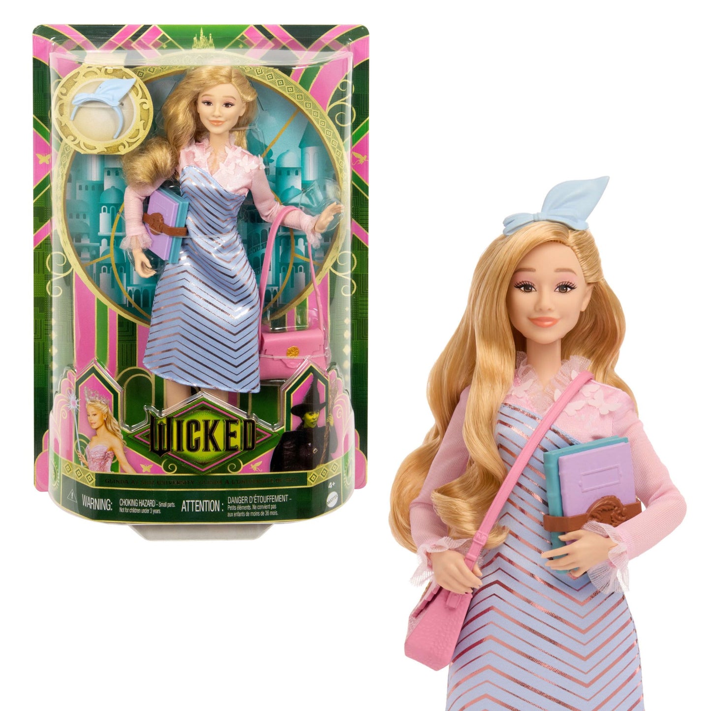 Wicked Glinda at Shiz University Fashion Doll