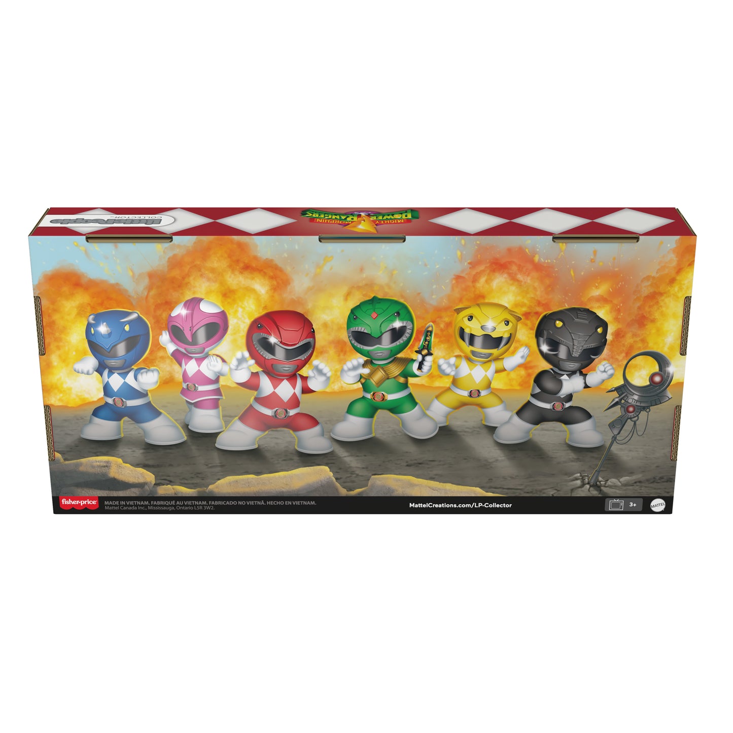 Little People Collector Power Rangers Special Edition Set