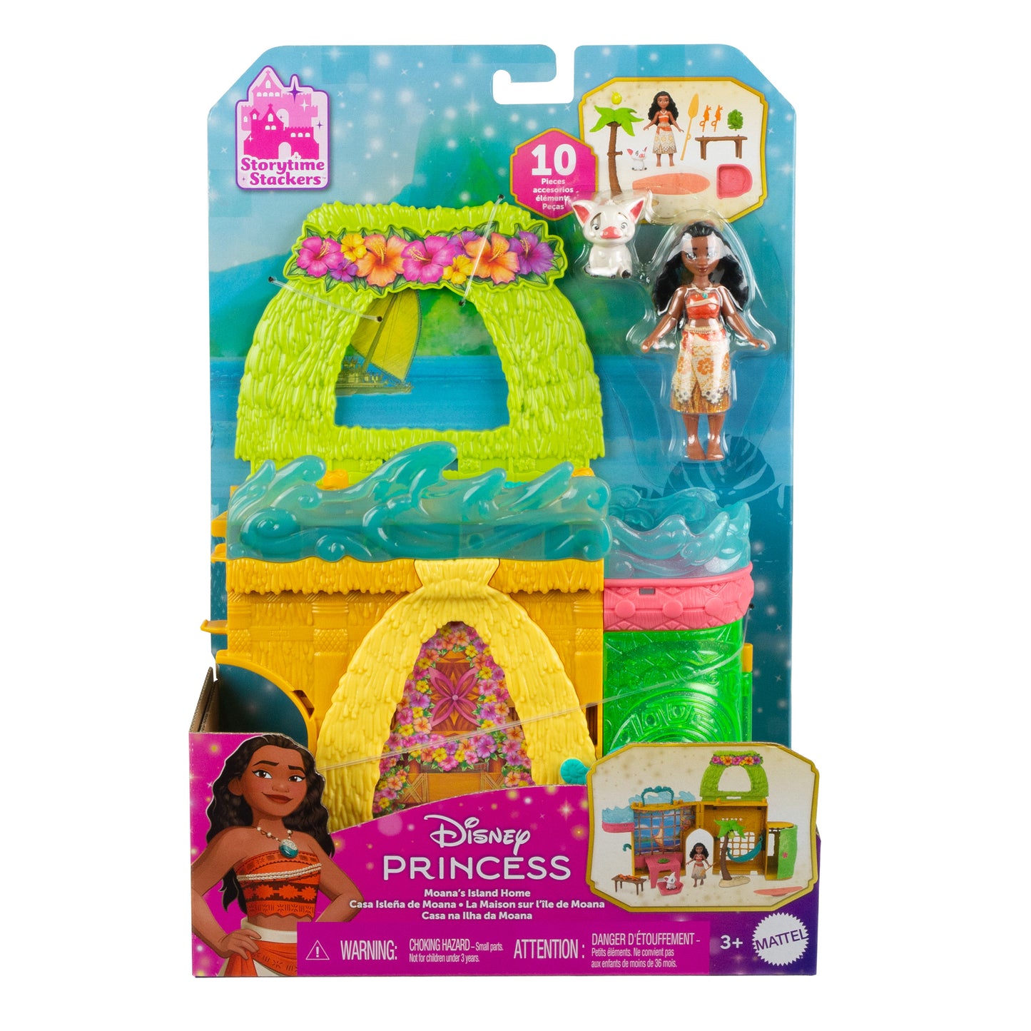 Disney Princess Moana Storytime Stackers Doll House