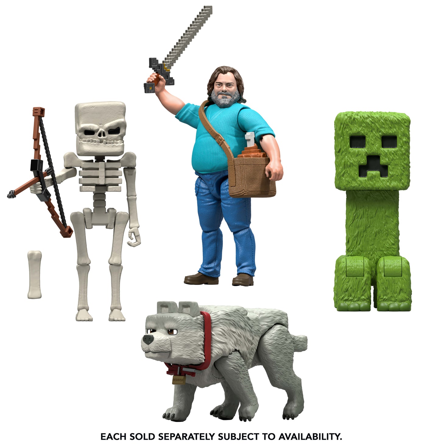 Minecraft Toy Action Figure & Accessories Assorted *