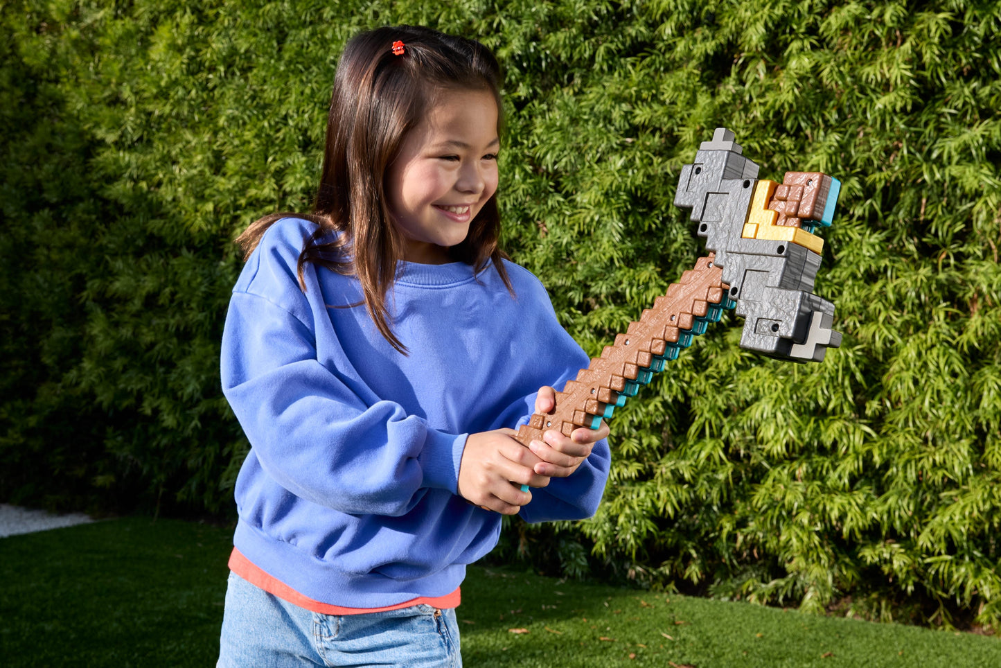 Minecraft Click and Switch Sword and Pickaxe