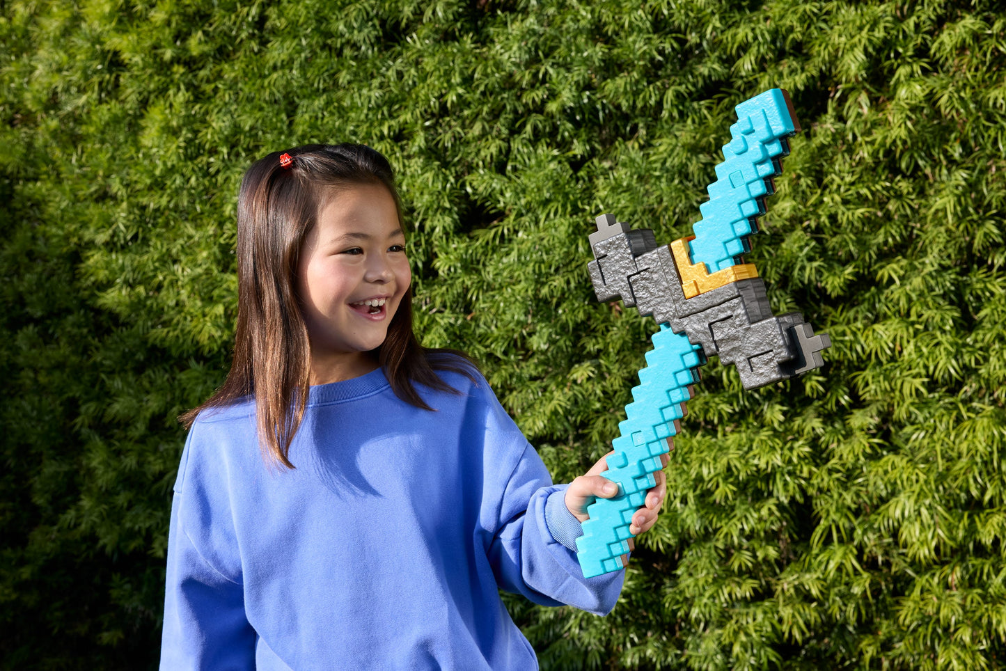 Minecraft Click and Switch Sword and Pickaxe