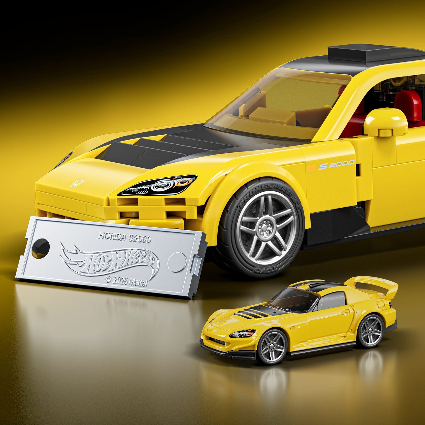 Mattel Brick Shop Hot Wheels '07 Honda S2000