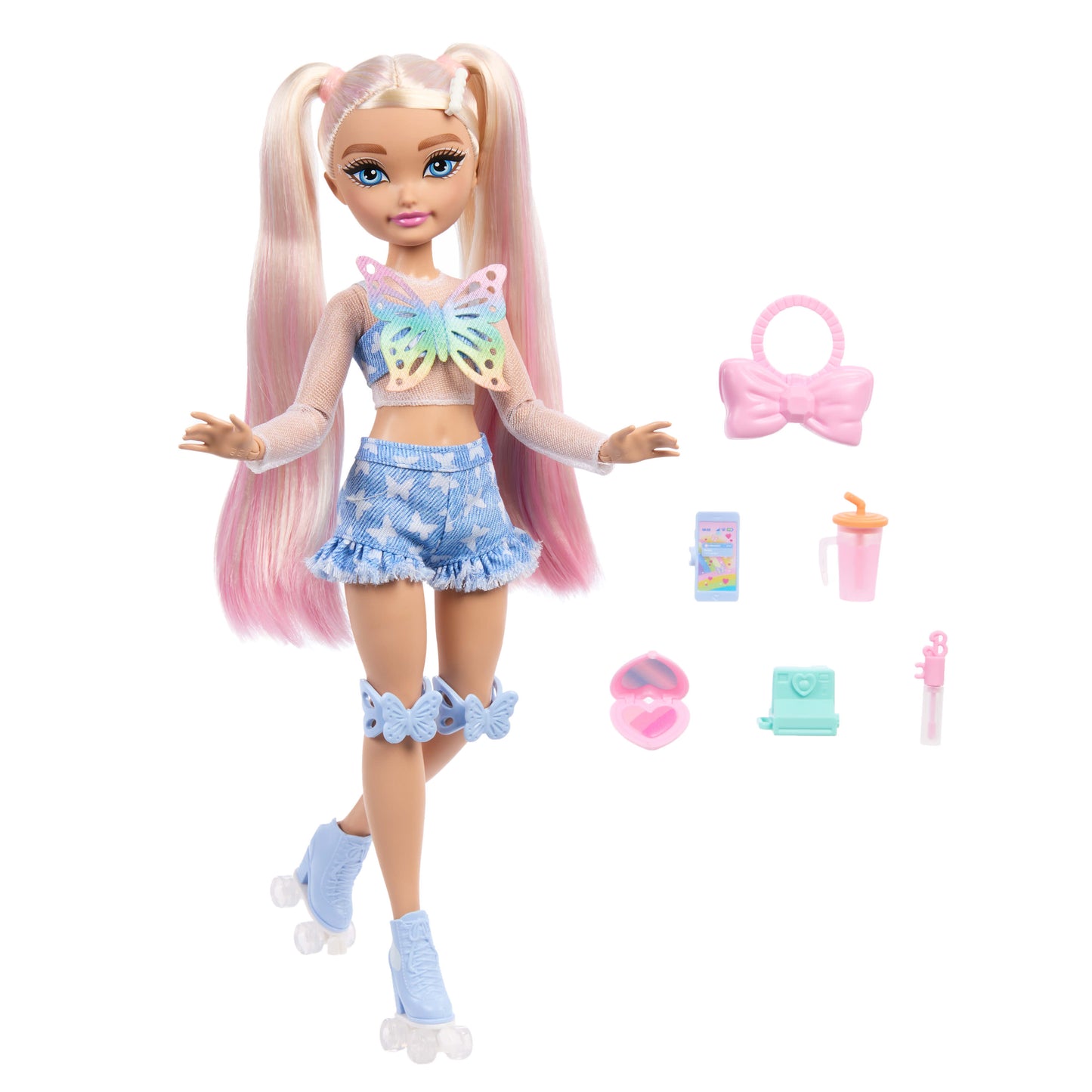 Dream Besties Barbie Malibu Roller Skating Fashion Doll