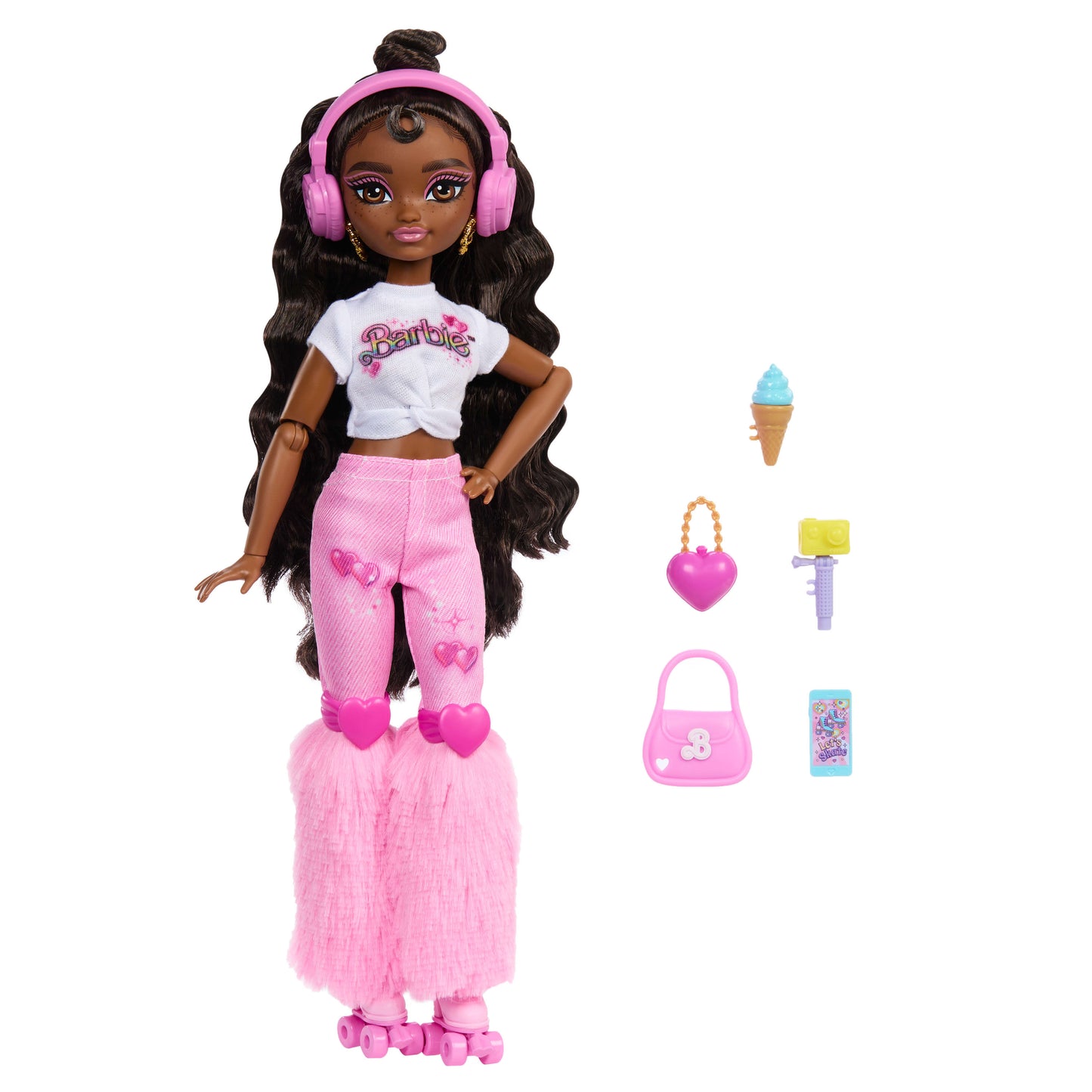 Dream Besties Barbie Brooklyn Roller Skating Fashion Doll