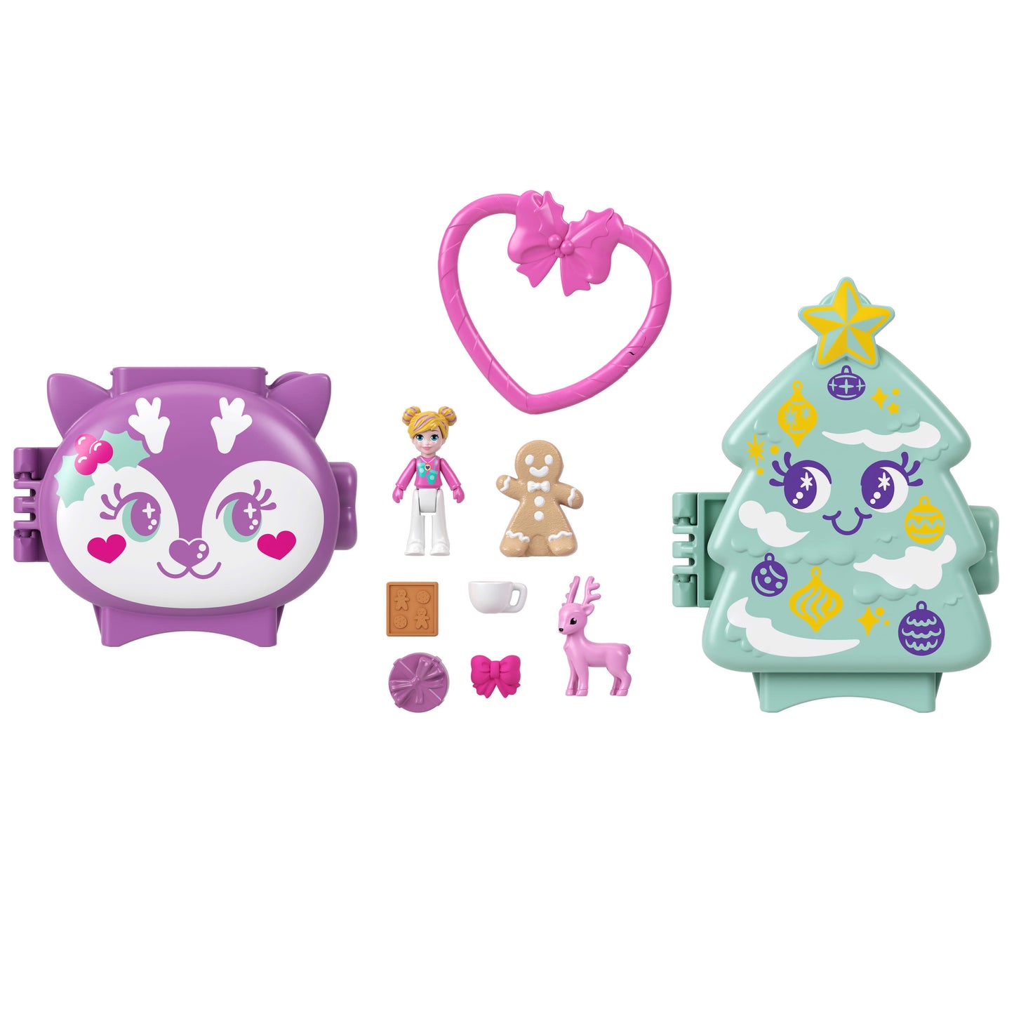 Polly Pocket Holiday Connects Bundle