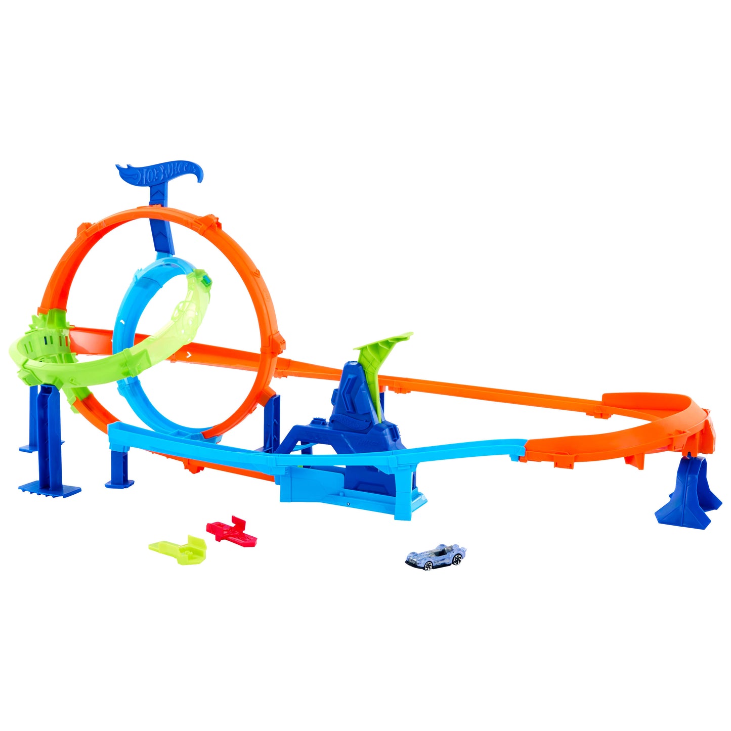 Hot Wheels Stunt Tracks Rapid Launch Cyclone